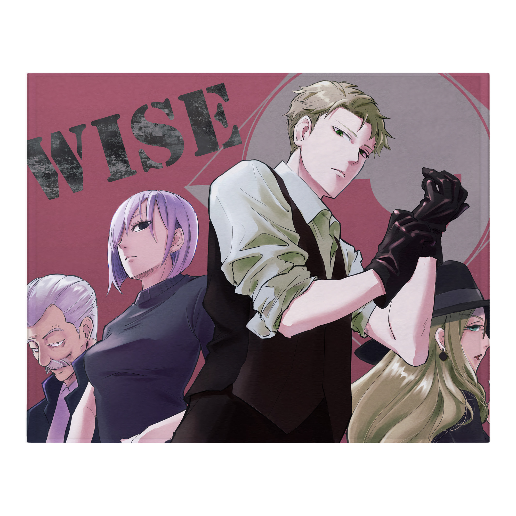 （画像用） SPY×FAMILY间谍家家酒 フランネルブランケット・多サイズ対応（横型）