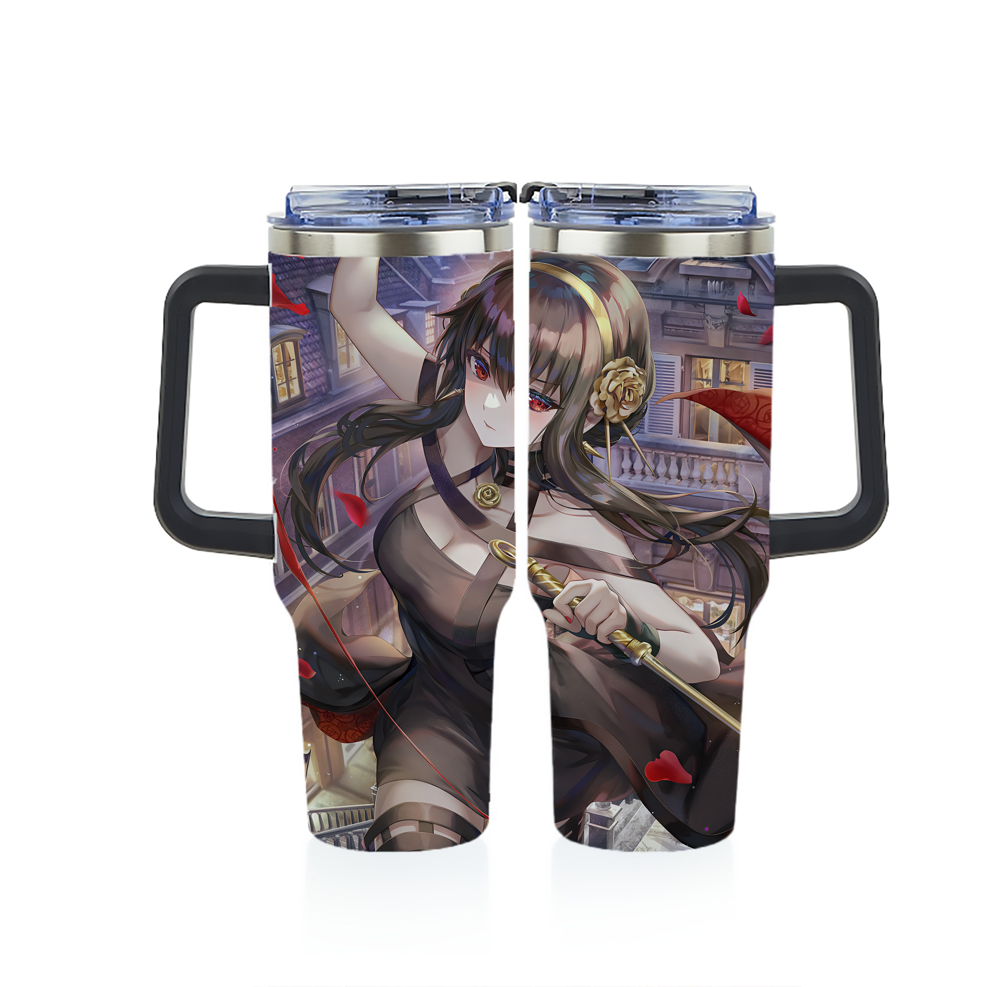 （画像用） SPY×FAMILY间谍家家酒 1200ｍLフルプリント車用タンブラー