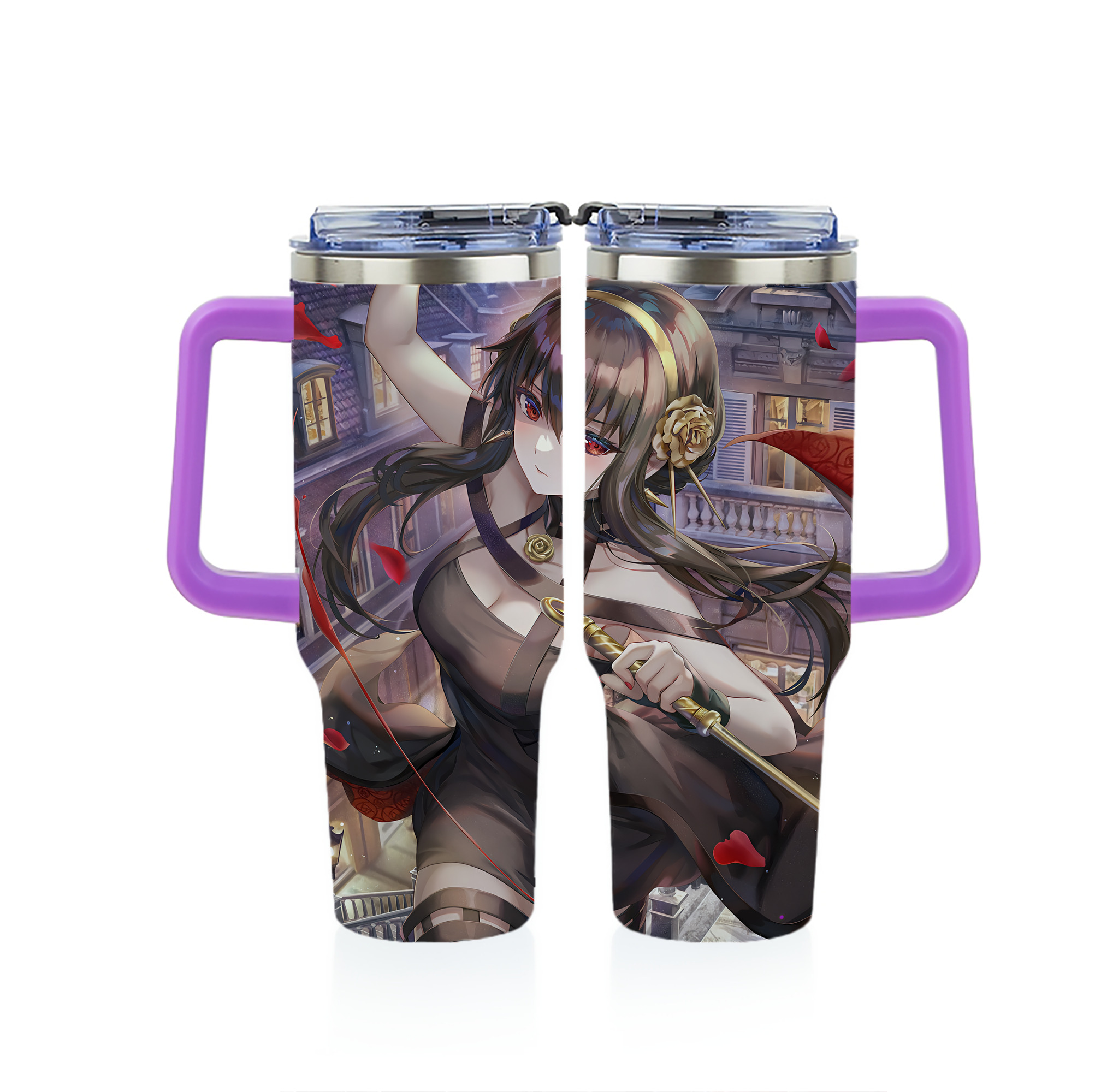 （画像用） SPY×FAMILY间谍家家酒 1200ｍLフルプリント車用タンブラー