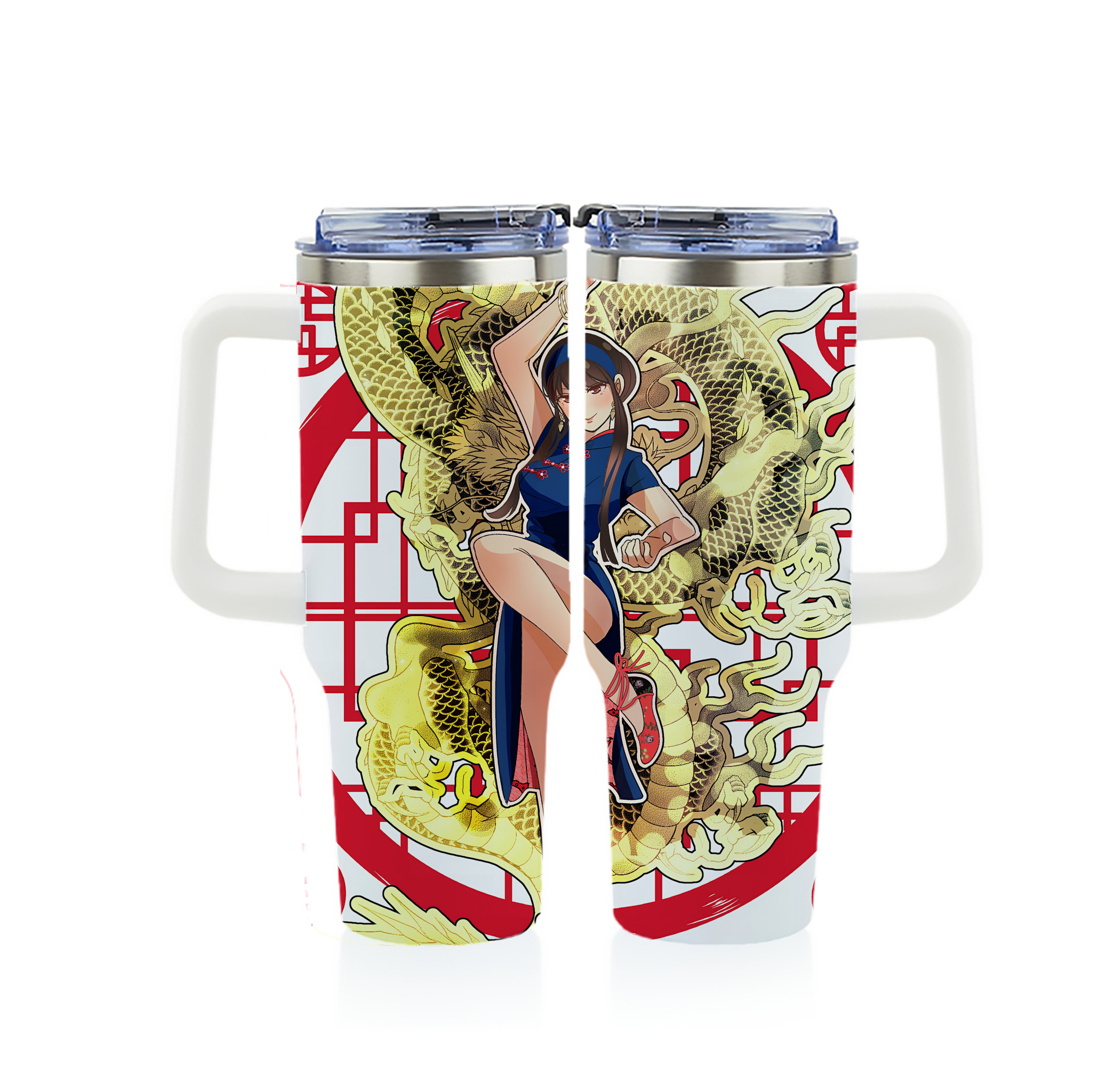 （画像用） SPY×FAMILY间谍家家酒 1200ｍLフルプリント車用タンブラー