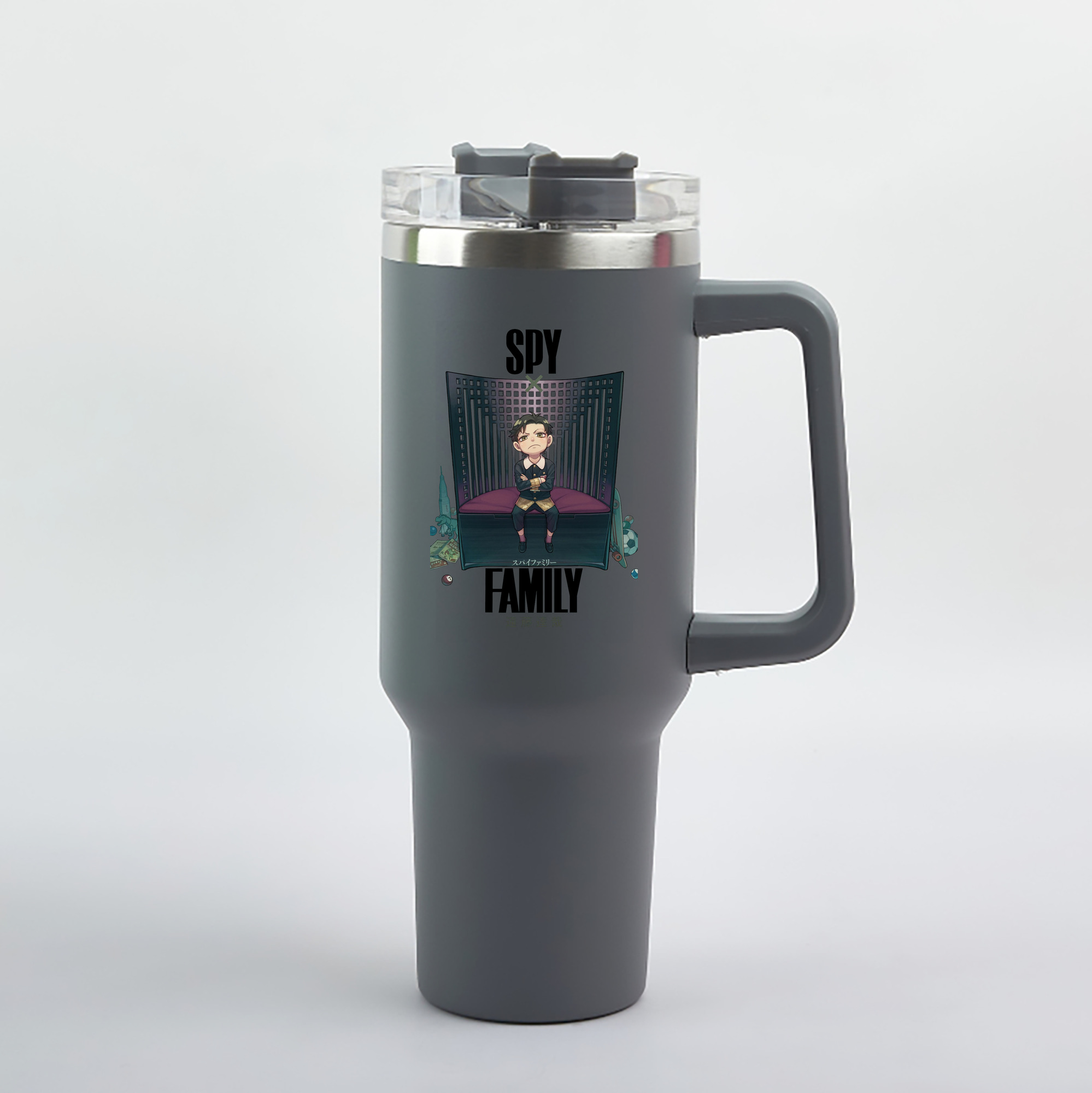（画像用） SPY×FAMILY间谍家家酒 1200mL車用タンブラー（カラープリント）