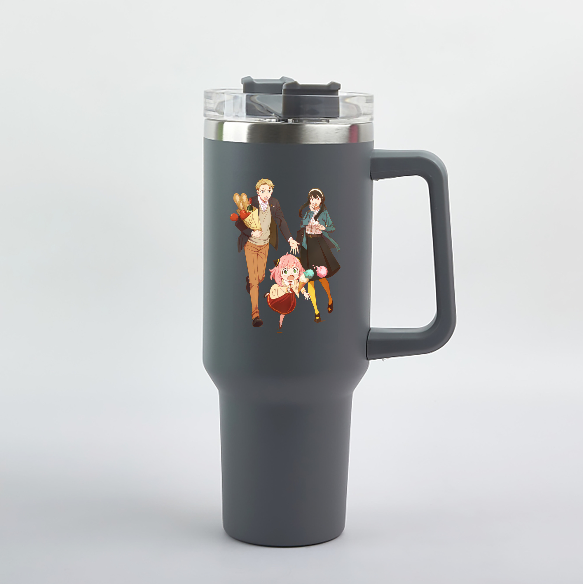 （画像用） SPY×FAMILY间谍家家酒 1200mL車用タンブラー（カラープリント）