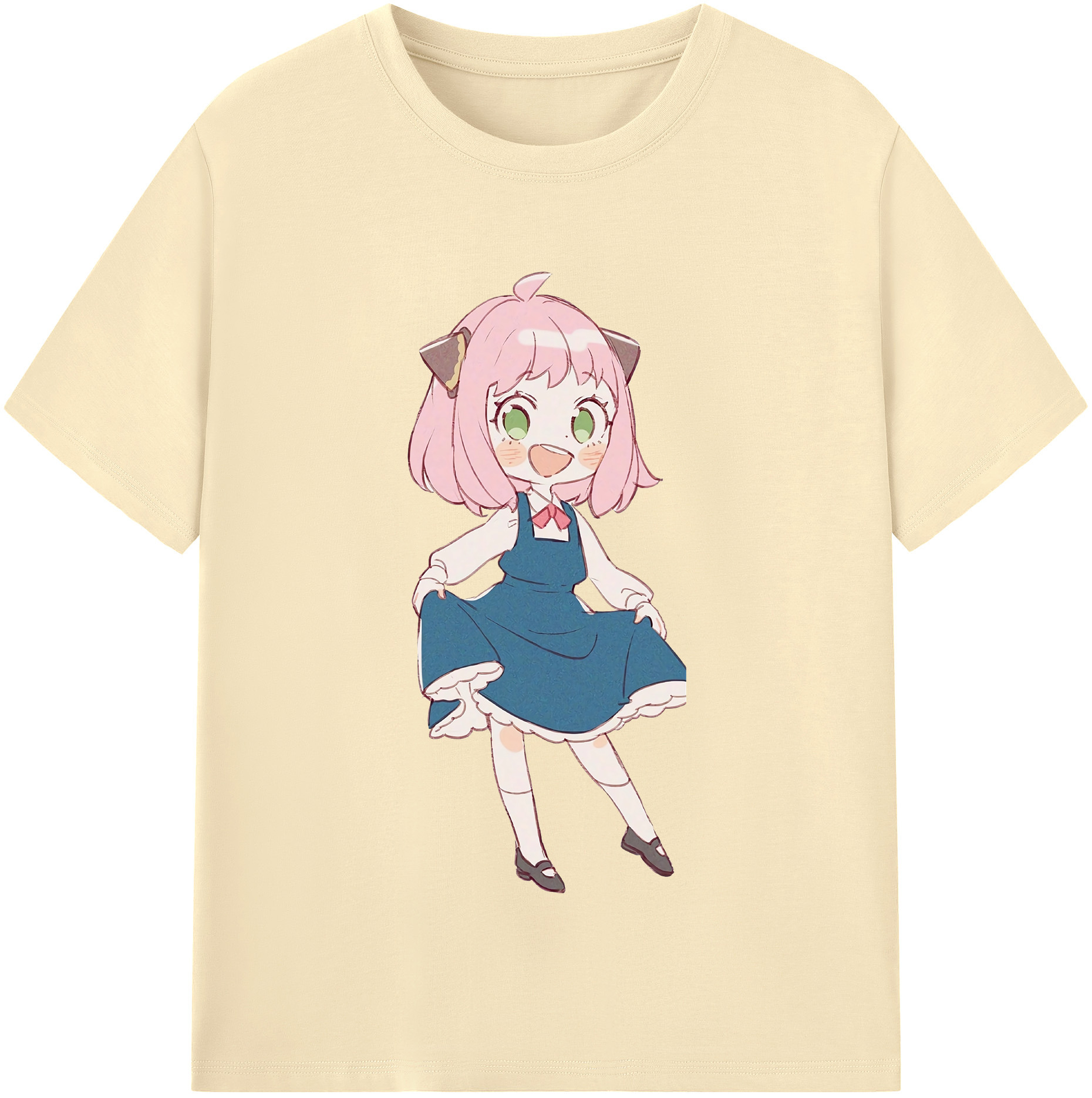 （画像用） SPY×FAMILY间谍家家酒 綿100％半袖Tシャツ（フロントプリント）