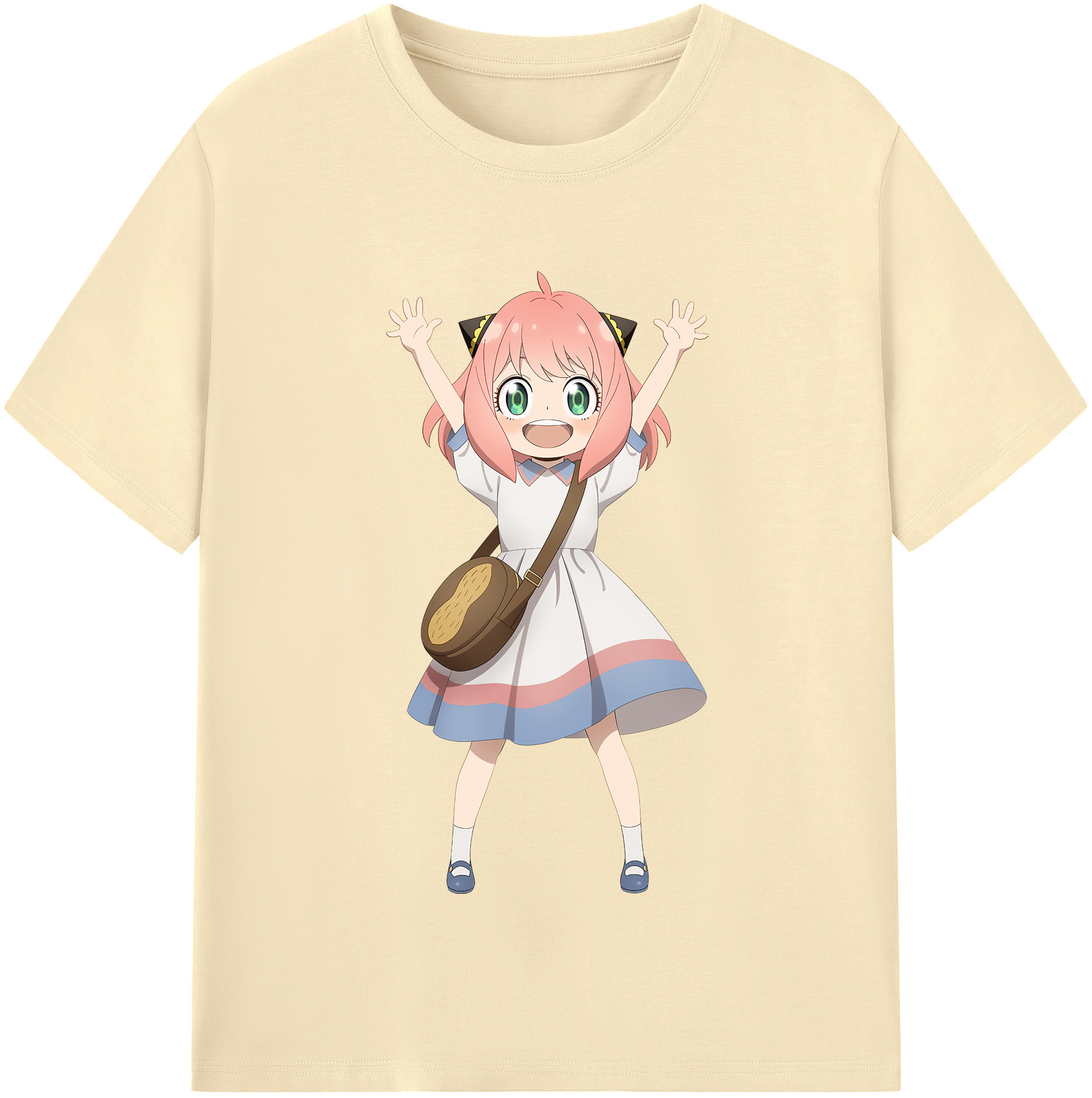 （画像用） SPY×FAMILY间谍家家酒 綿100％半袖Tシャツ（フロントプリント）