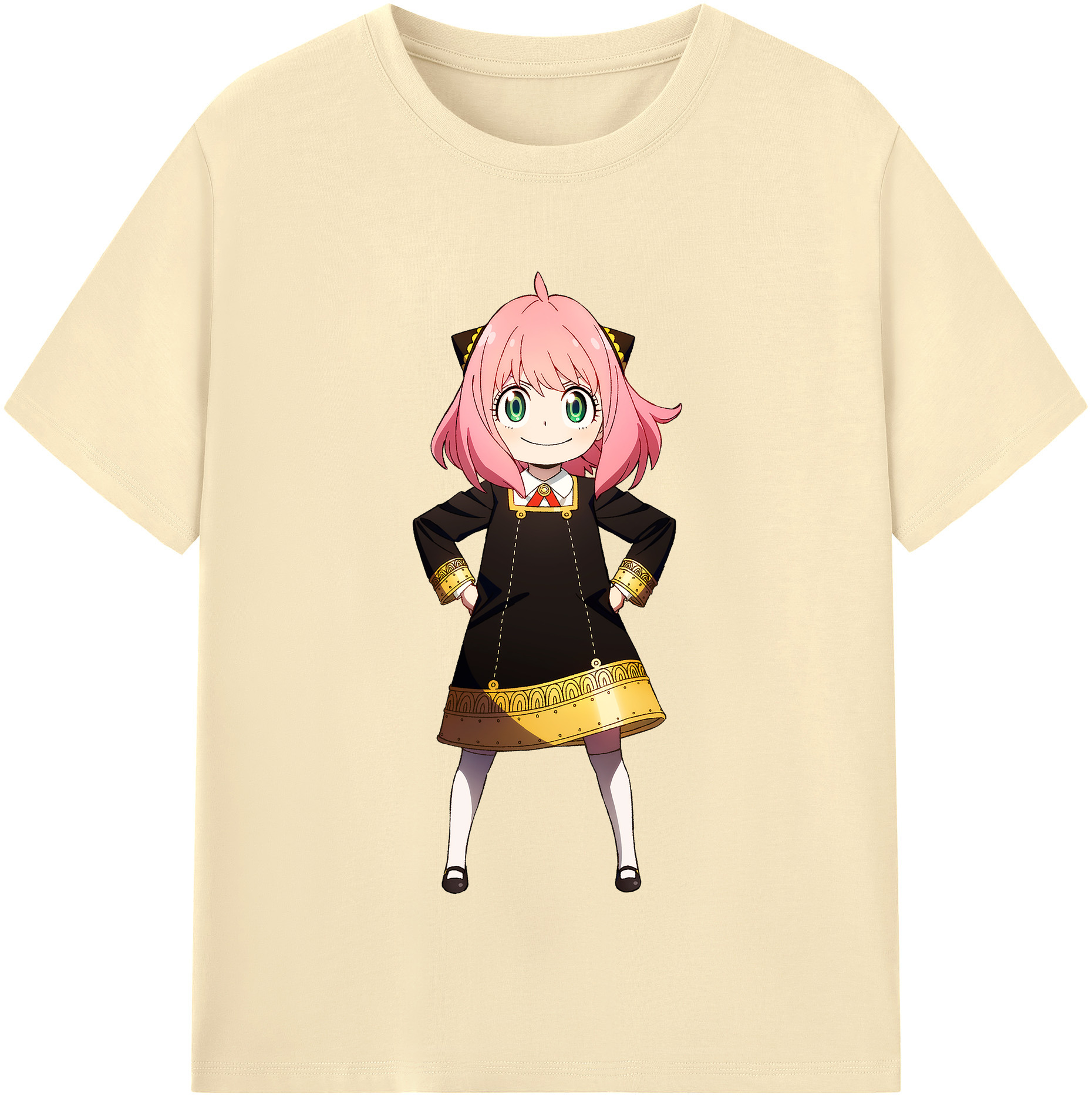 （画像用） SPY×FAMILY间谍家家酒 綿100％半袖Tシャツ（フロントプリント）