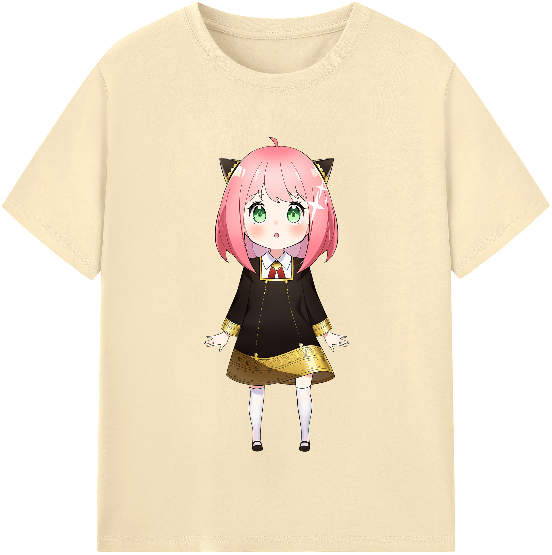 （画像用） SPY×FAMILY间谍家家酒 綿100％半袖Tシャツ（フロントプリント）