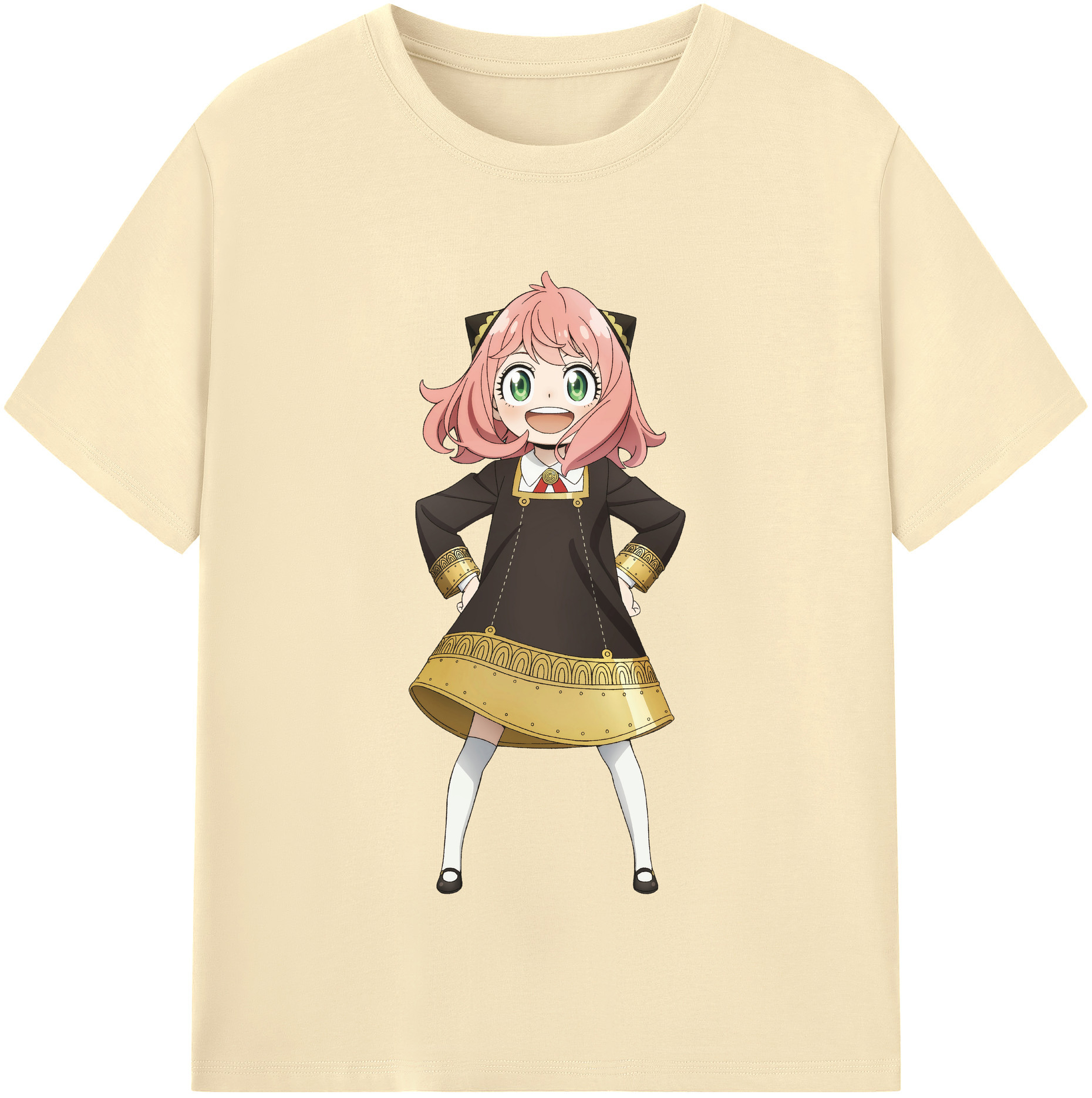 （画像用） SPY×FAMILY间谍家家酒 綿100％半袖Tシャツ（フロントプリント）