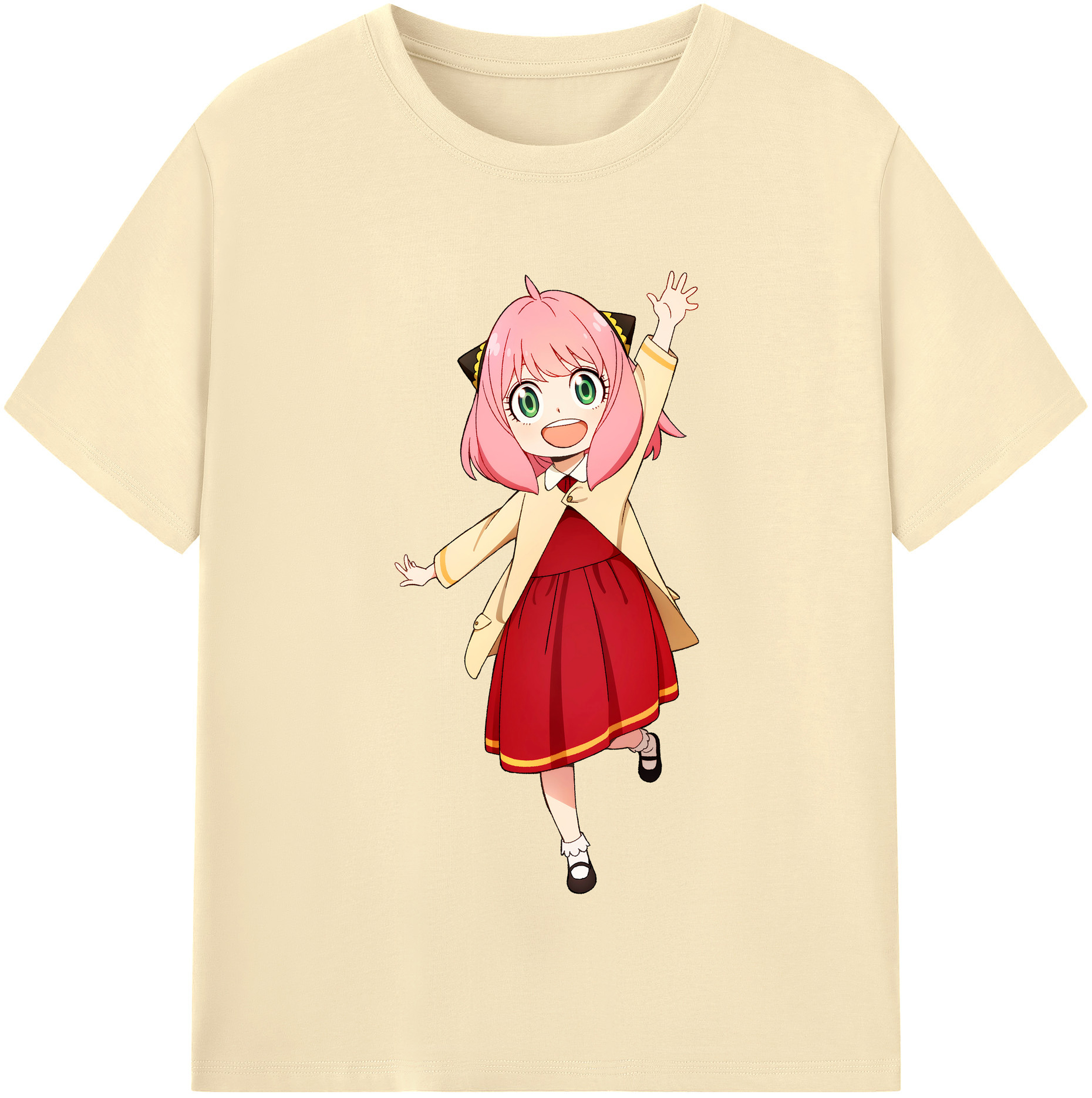 （画像用） SPY×FAMILY间谍家家酒 綿100％半袖Tシャツ（フロントプリント）