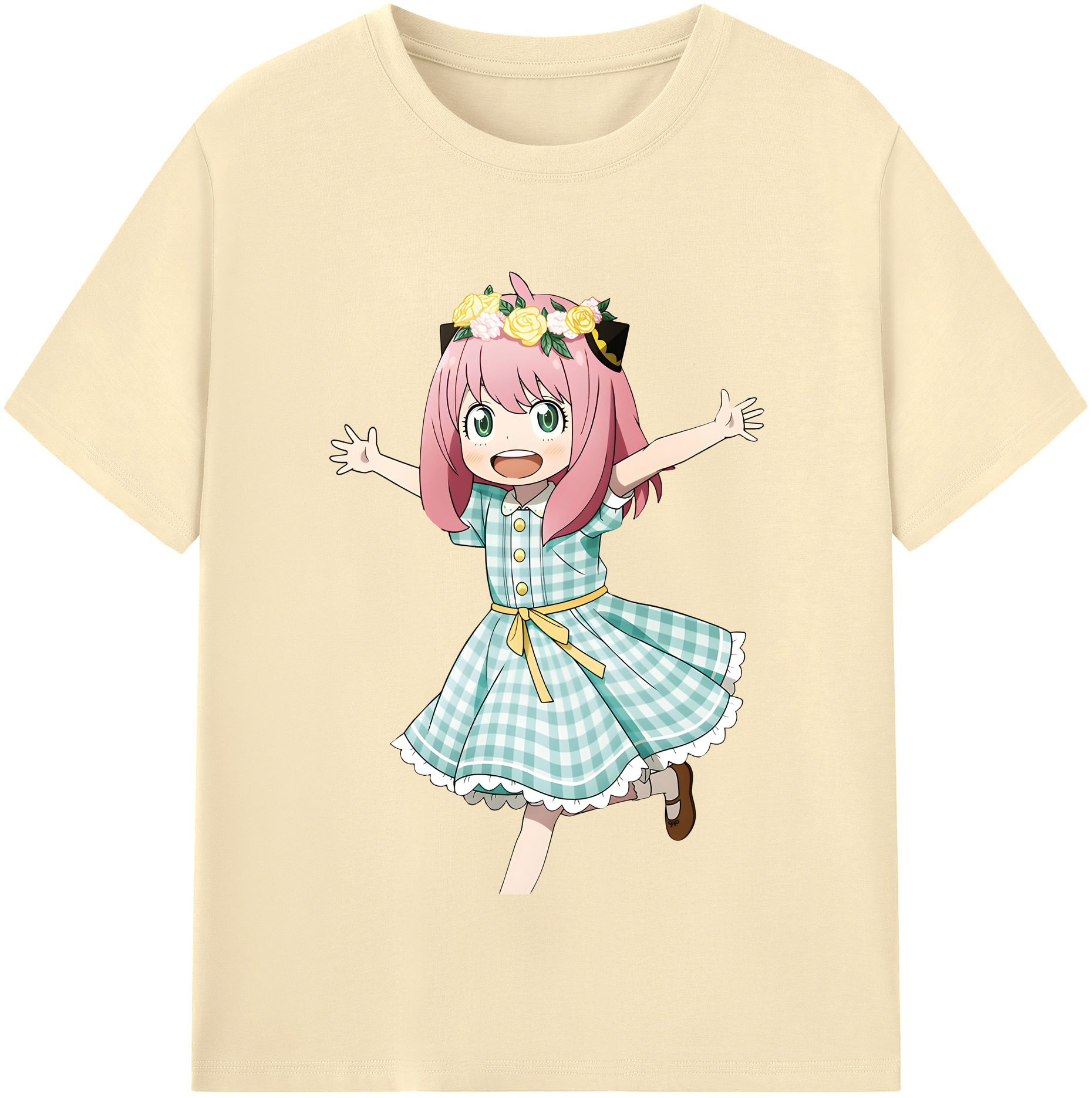 （画像用） SPY×FAMILY间谍家家酒 綿100％半袖Tシャツ（フロントプリント）