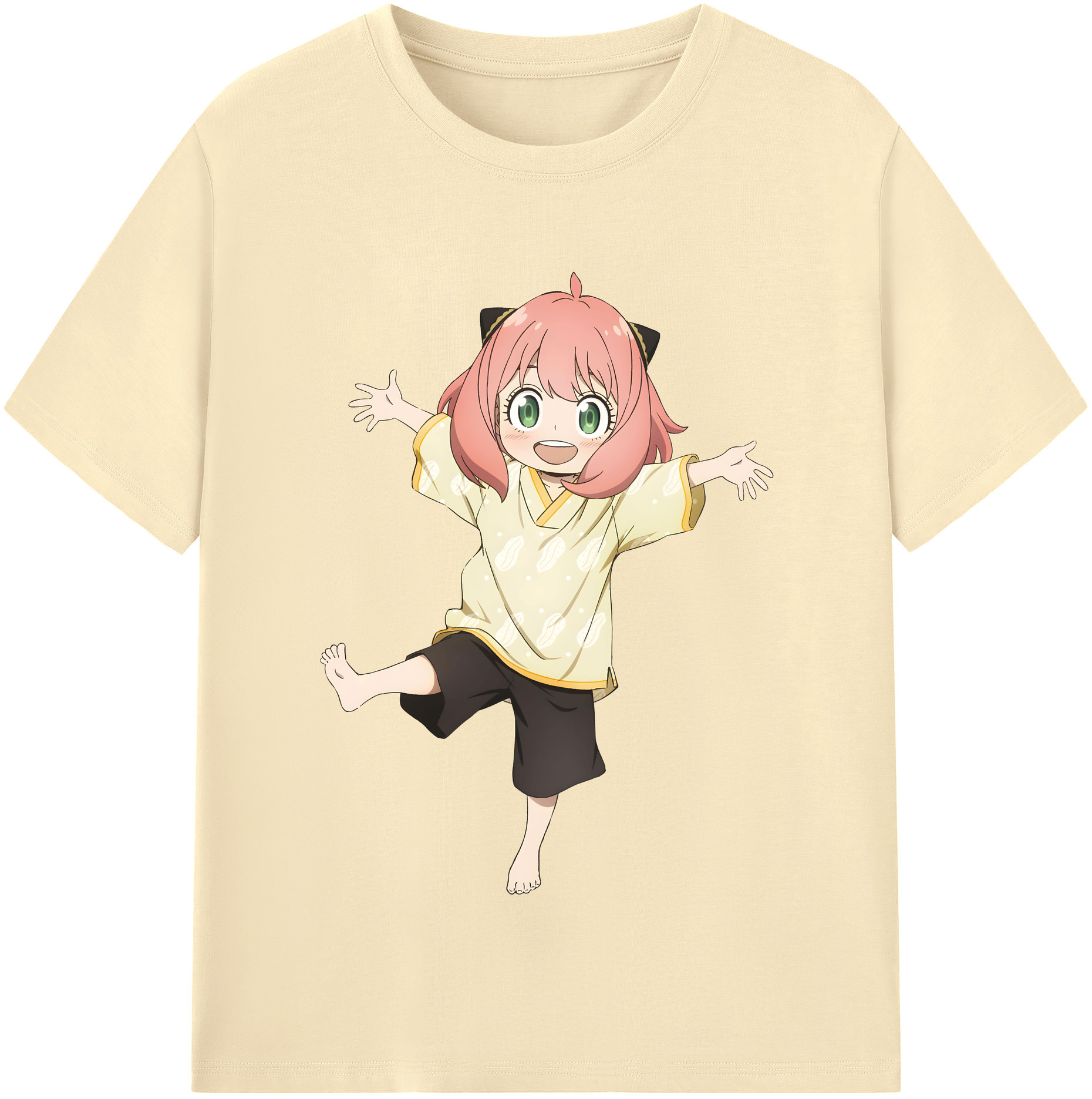 （画像用） SPY×FAMILY间谍家家酒 綿100％半袖Tシャツ（フロントプリント）