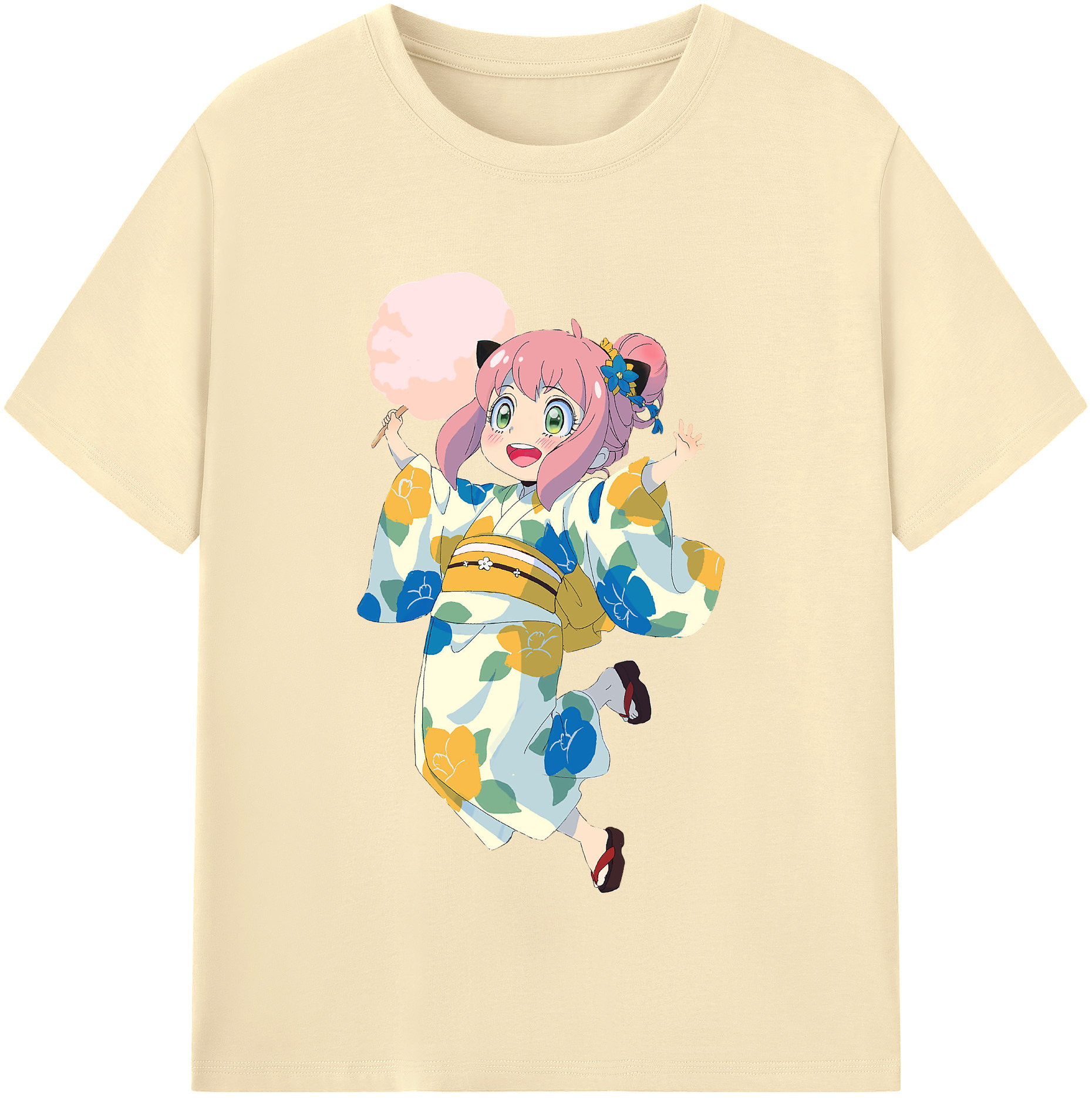 （画像用） SPY×FAMILY间谍家家酒 綿100％半袖Tシャツ（フロントプリント）