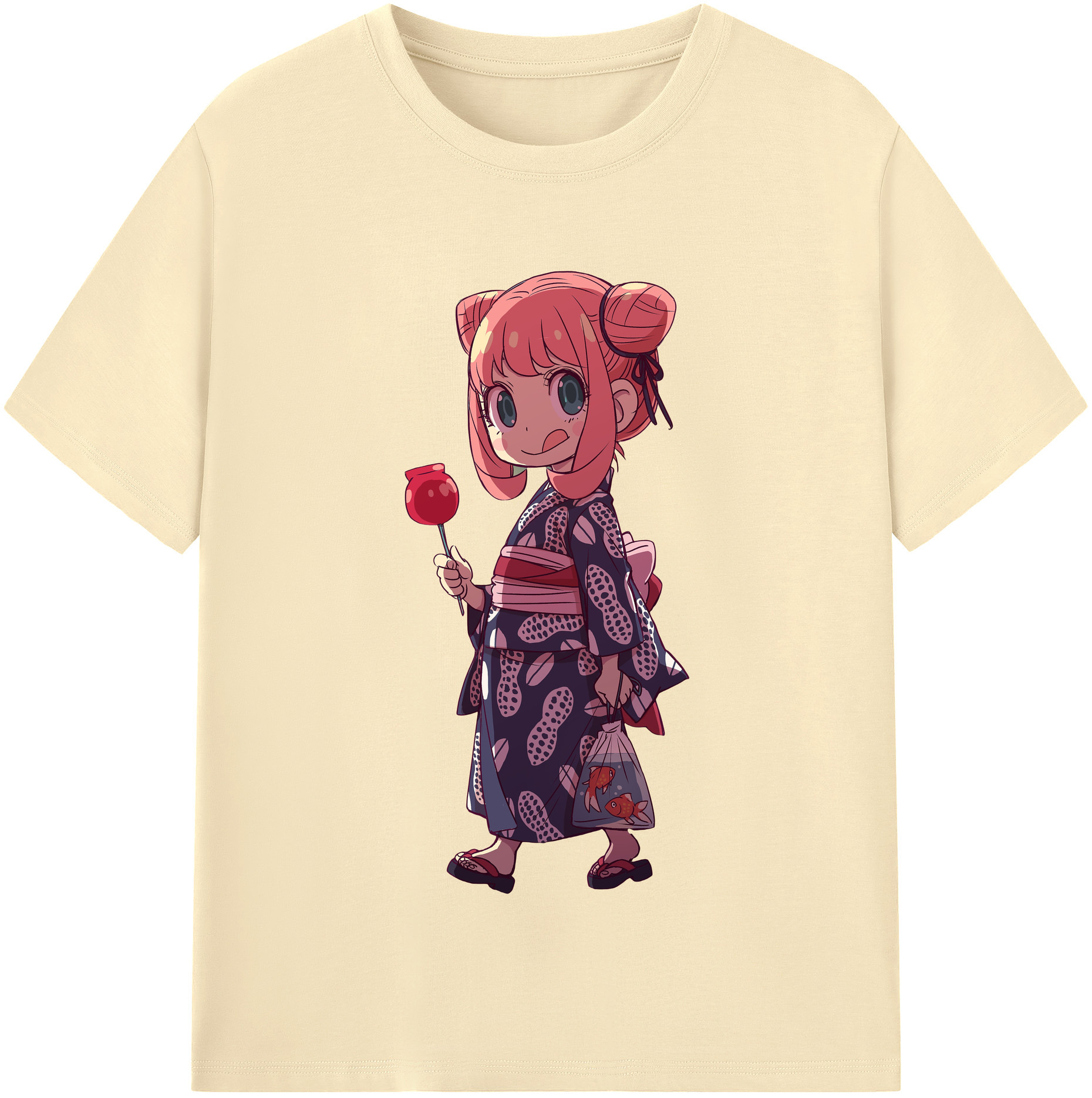 （画像用） SPY×FAMILY间谍家家酒 綿100％半袖Tシャツ（フロントプリント）