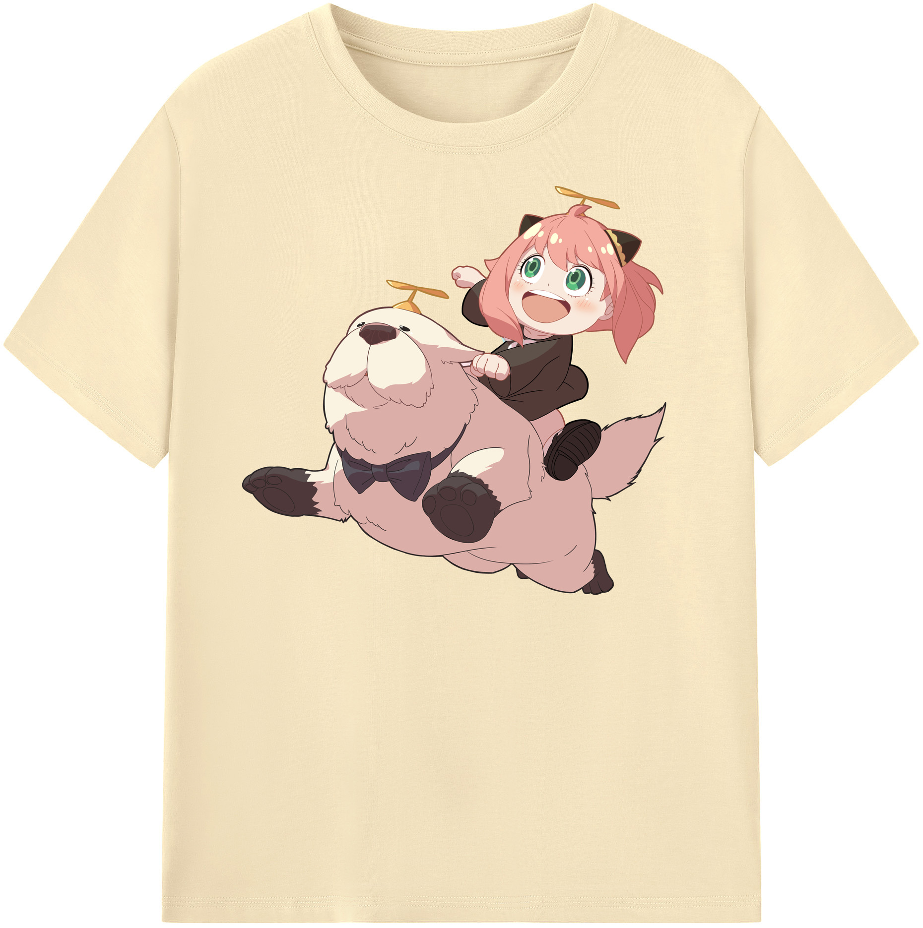 （画像用） SPY×FAMILY间谍家家酒 綿100％半袖Tシャツ（フロントプリント）