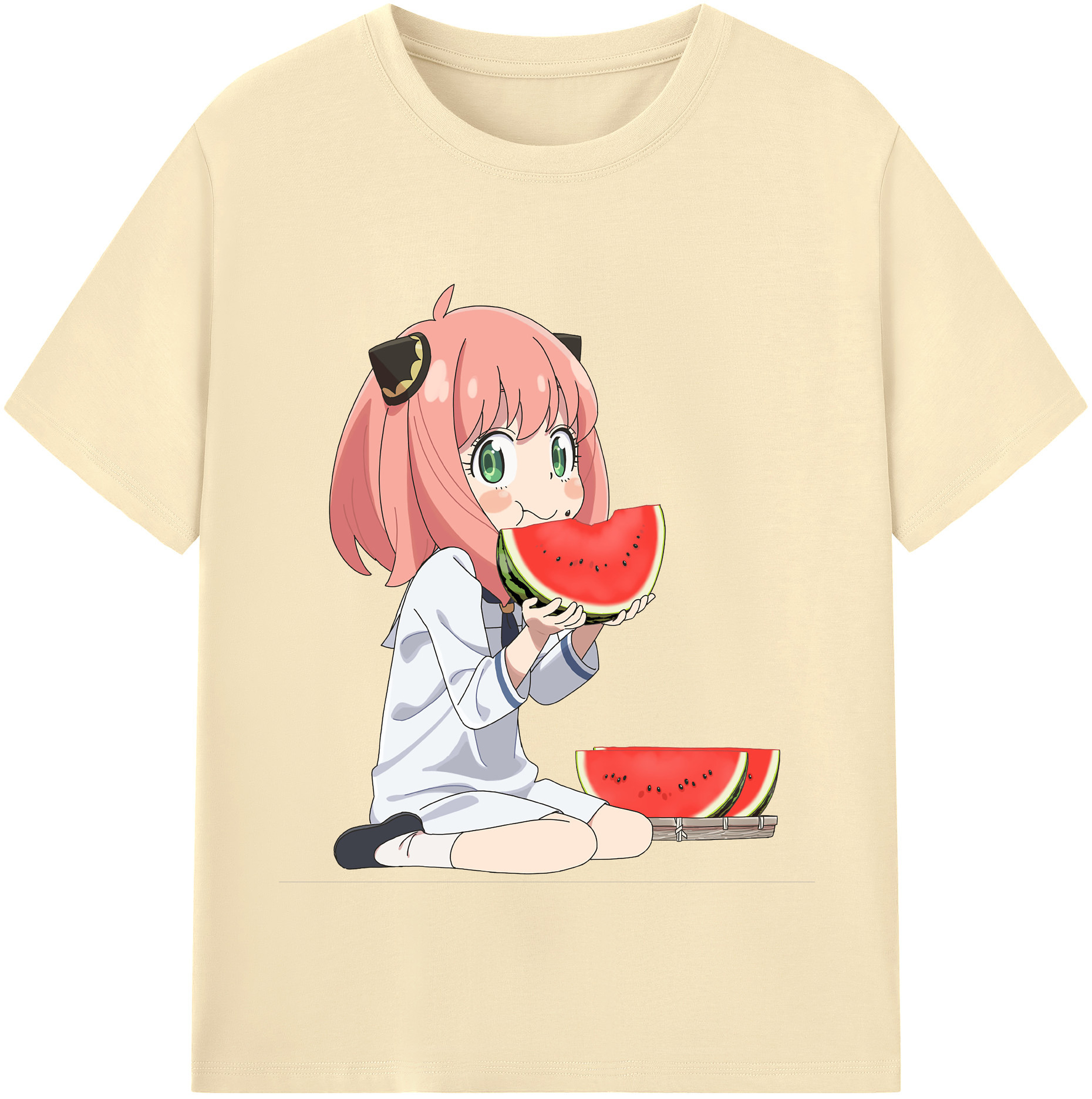 （画像用） SPY×FAMILY间谍家家酒 綿100％半袖Tシャツ（フロントプリント）