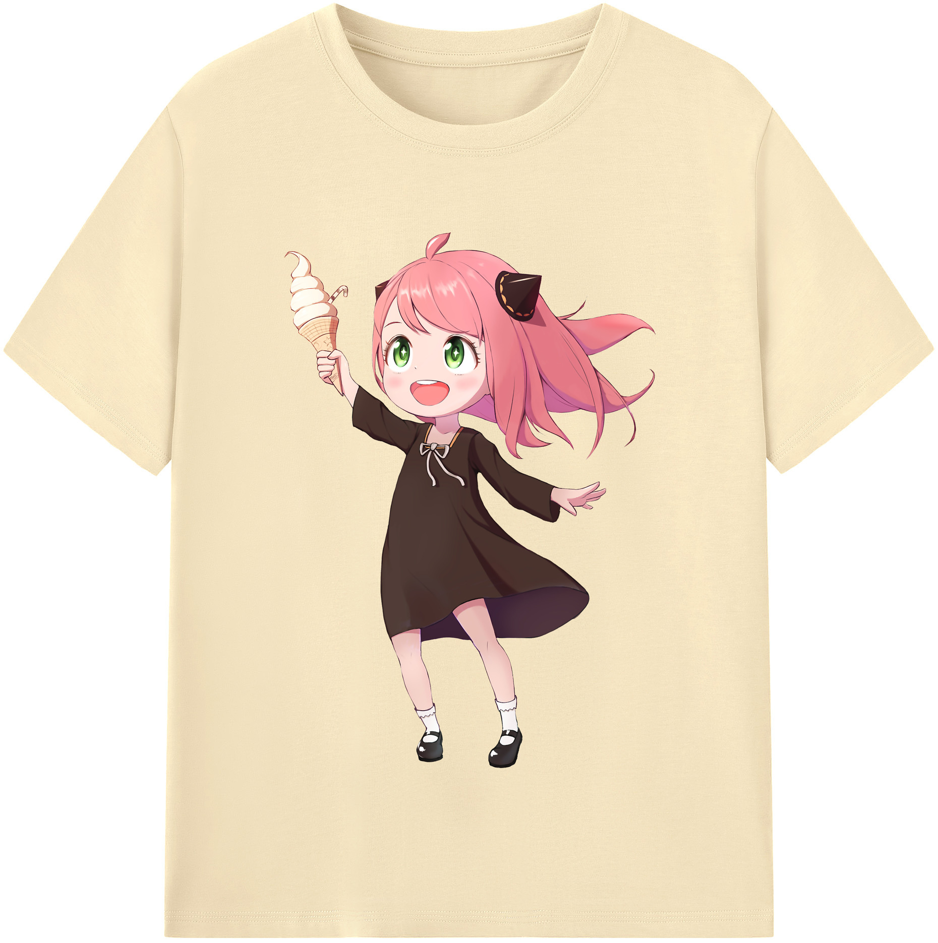 （画像用） SPY×FAMILY间谍家家酒 綿100％半袖Tシャツ（フロントプリント）