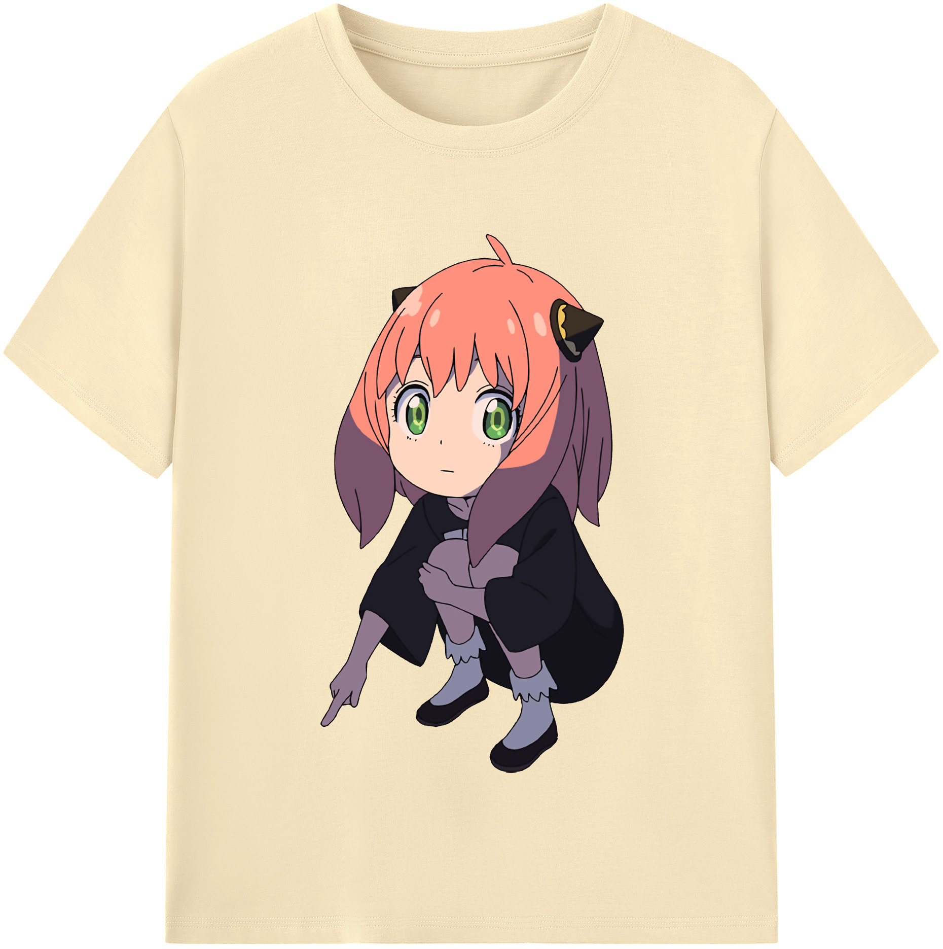 （画像用） SPY×FAMILY间谍家家酒 綿100％半袖Tシャツ（フロントプリント）