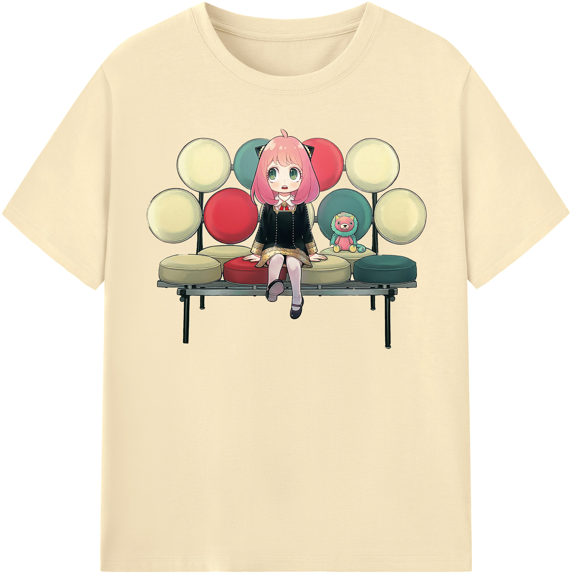 （画像用） SPY×FAMILY间谍家家酒 綿100％半袖Tシャツ（フロントプリント）