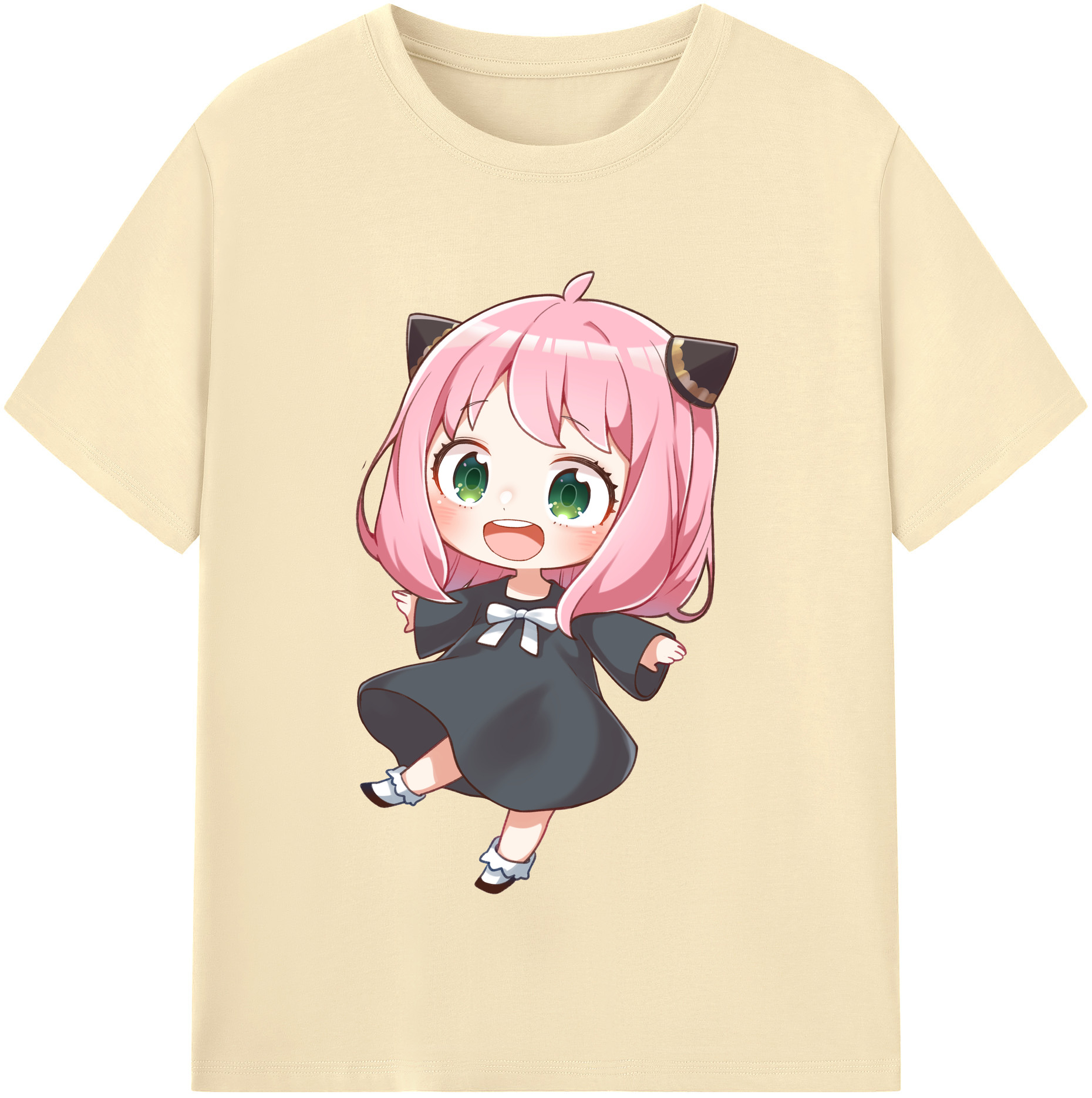 （画像用） SPY×FAMILY间谍家家酒 綿100％半袖Tシャツ（フロントプリント）