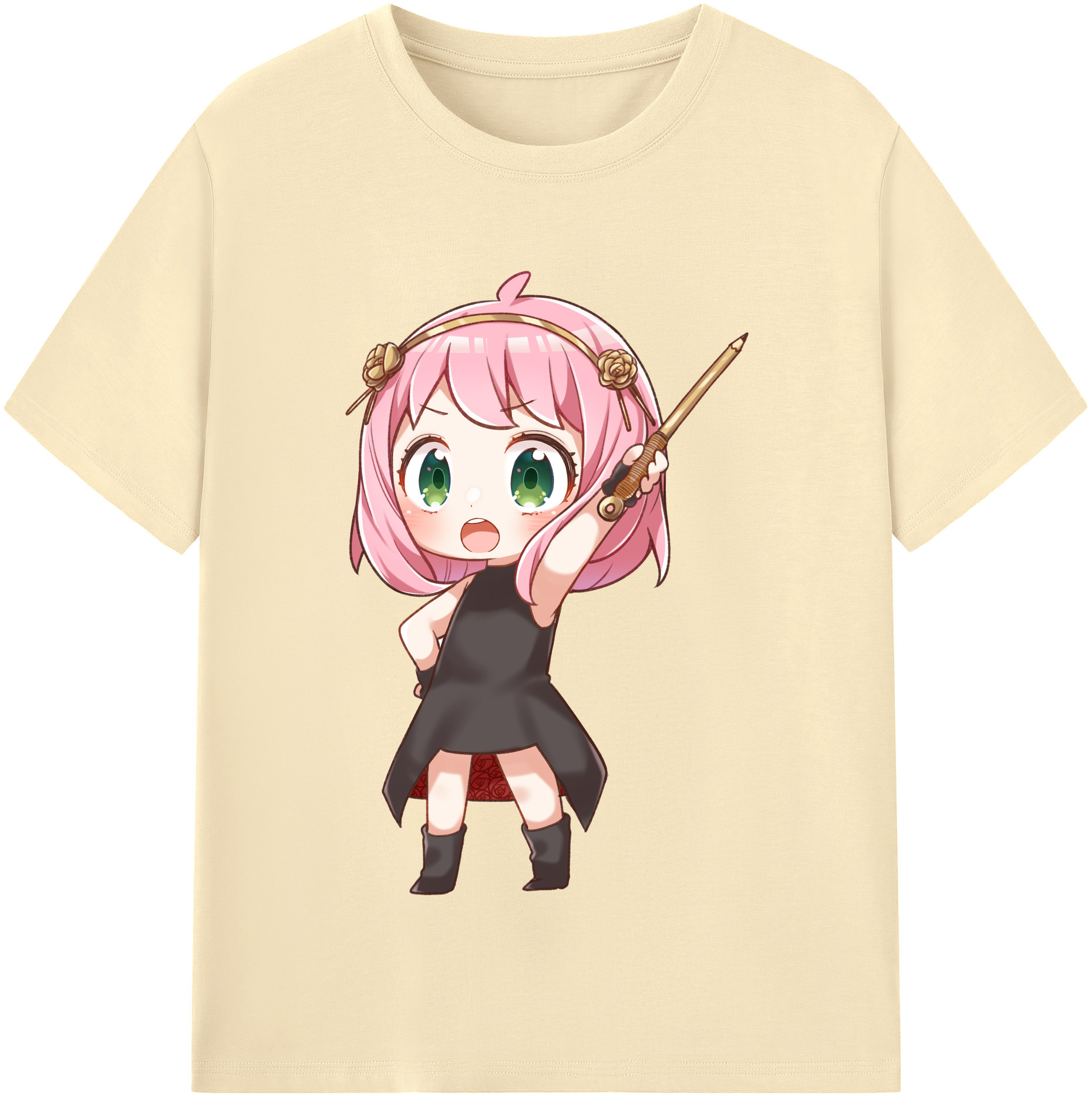 （画像用） SPY×FAMILY间谍家家酒 綿100％半袖Tシャツ（フロントプリント）