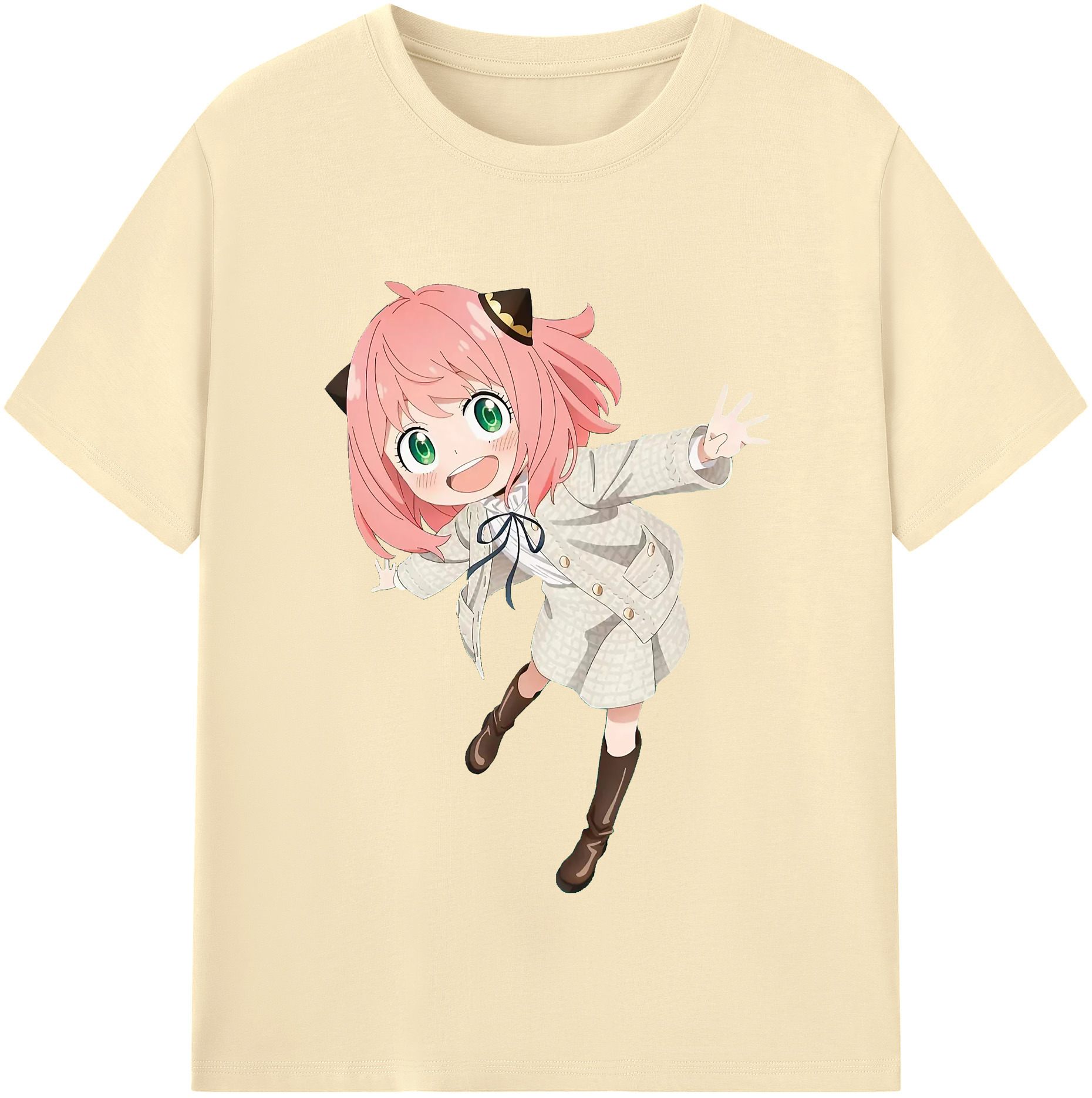 （画像用） SPY×FAMILY间谍家家酒 綿100％半袖Tシャツ（フロントプリント）