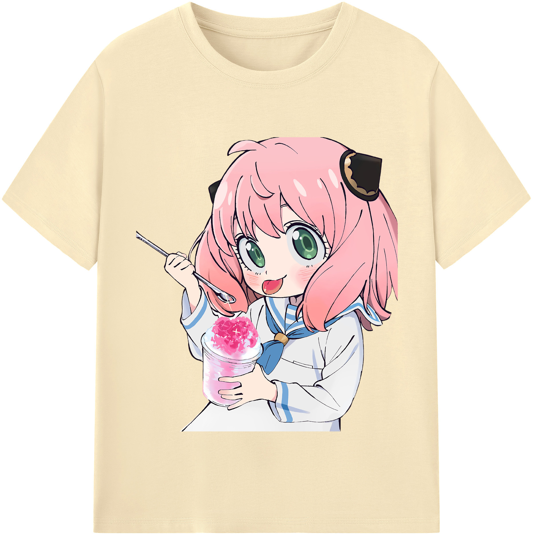 （画像用） SPY×FAMILY间谍家家酒 綿100％半袖Tシャツ（フロントプリント）