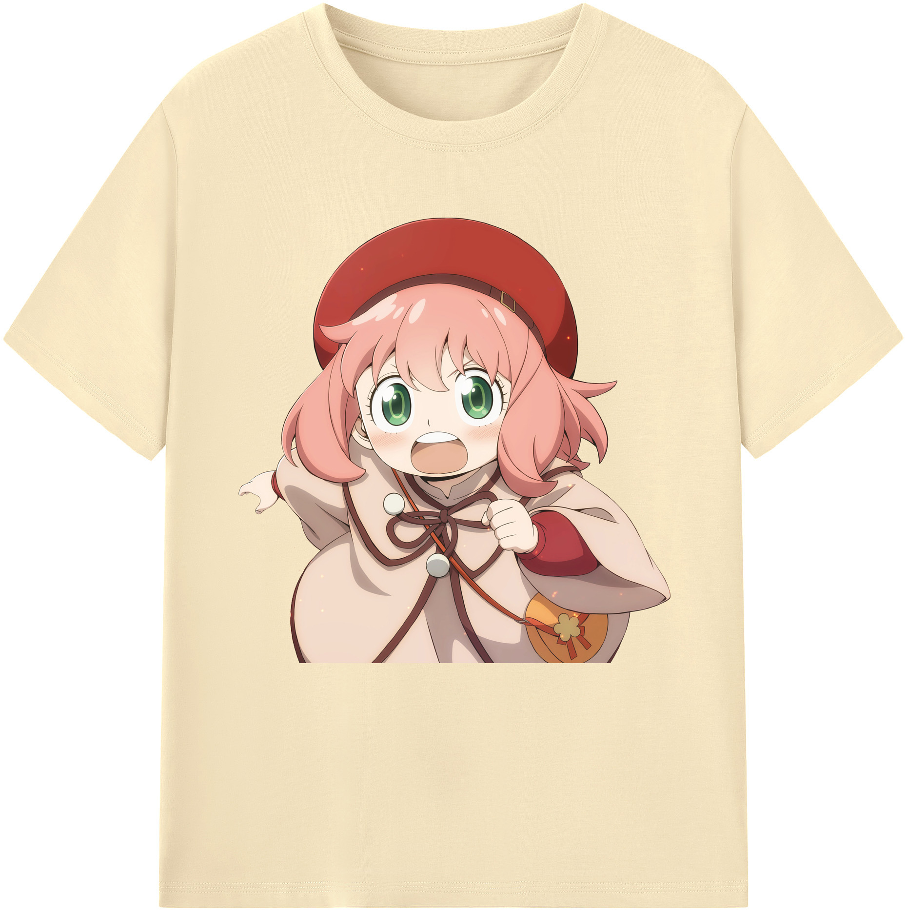 （画像用） SPY×FAMILY间谍家家酒 綿100％半袖Tシャツ（フロントプリント）