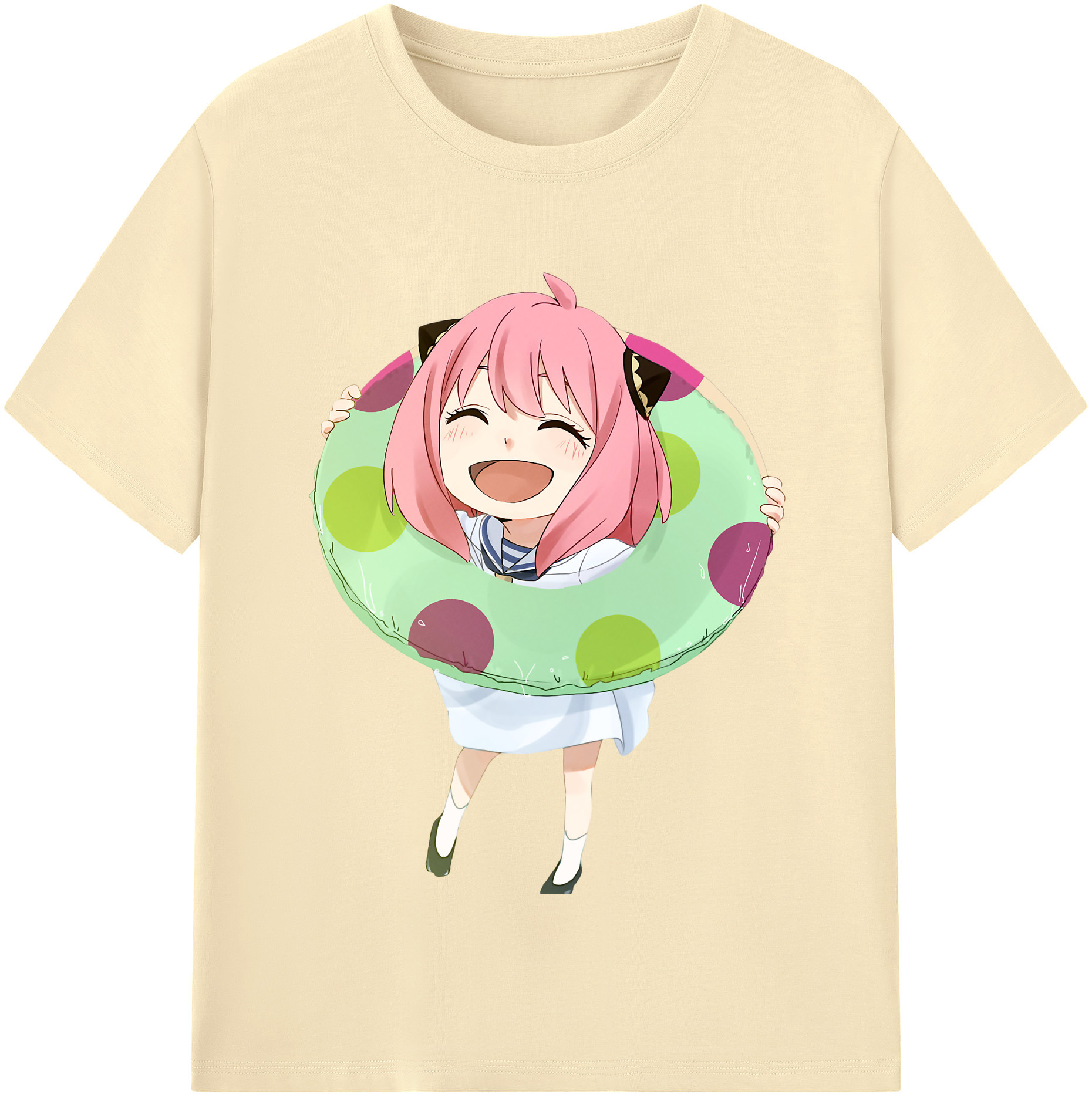 （画像用） SPY×FAMILY间谍家家酒 綿100％半袖Tシャツ（フロントプリント）