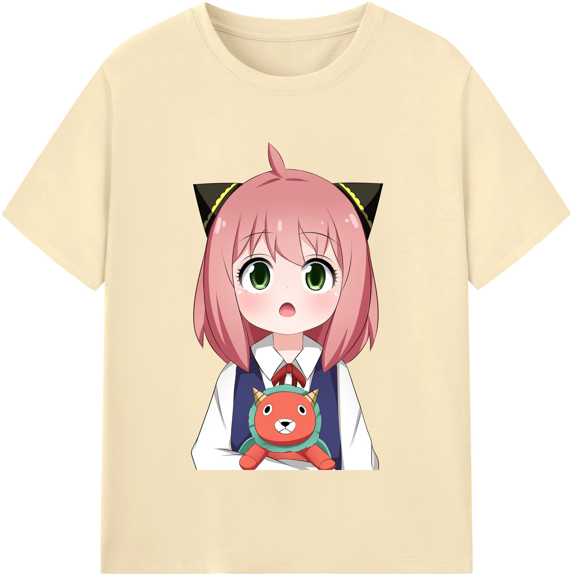 （画像用） SPY×FAMILY间谍家家酒 綿100％半袖Tシャツ（フロントプリント）
