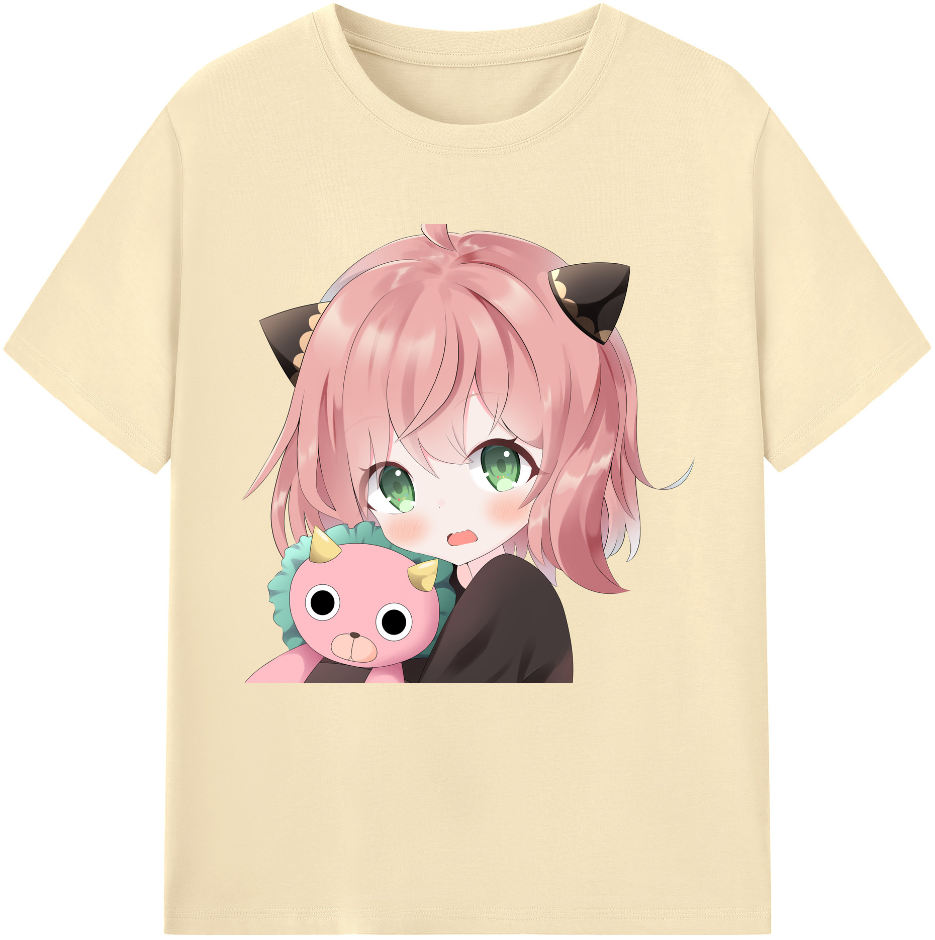 （画像用） SPY×FAMILY间谍家家酒 綿100％半袖Tシャツ（フロントプリント）
