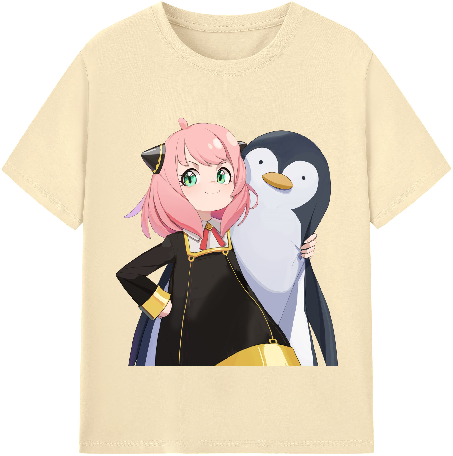 （画像用） SPY×FAMILY间谍家家酒 綿100％半袖Tシャツ（フロントプリント）