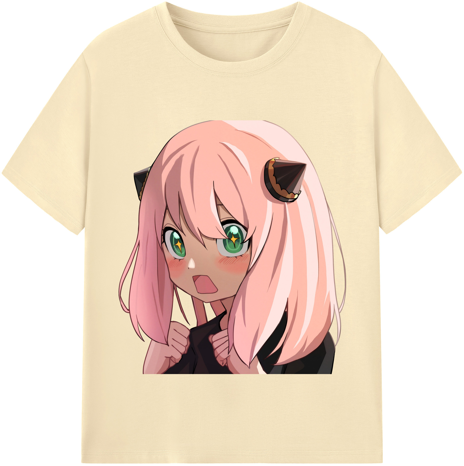 （画像用） SPY×FAMILY间谍家家酒 綿100％半袖Tシャツ（フロントプリント）