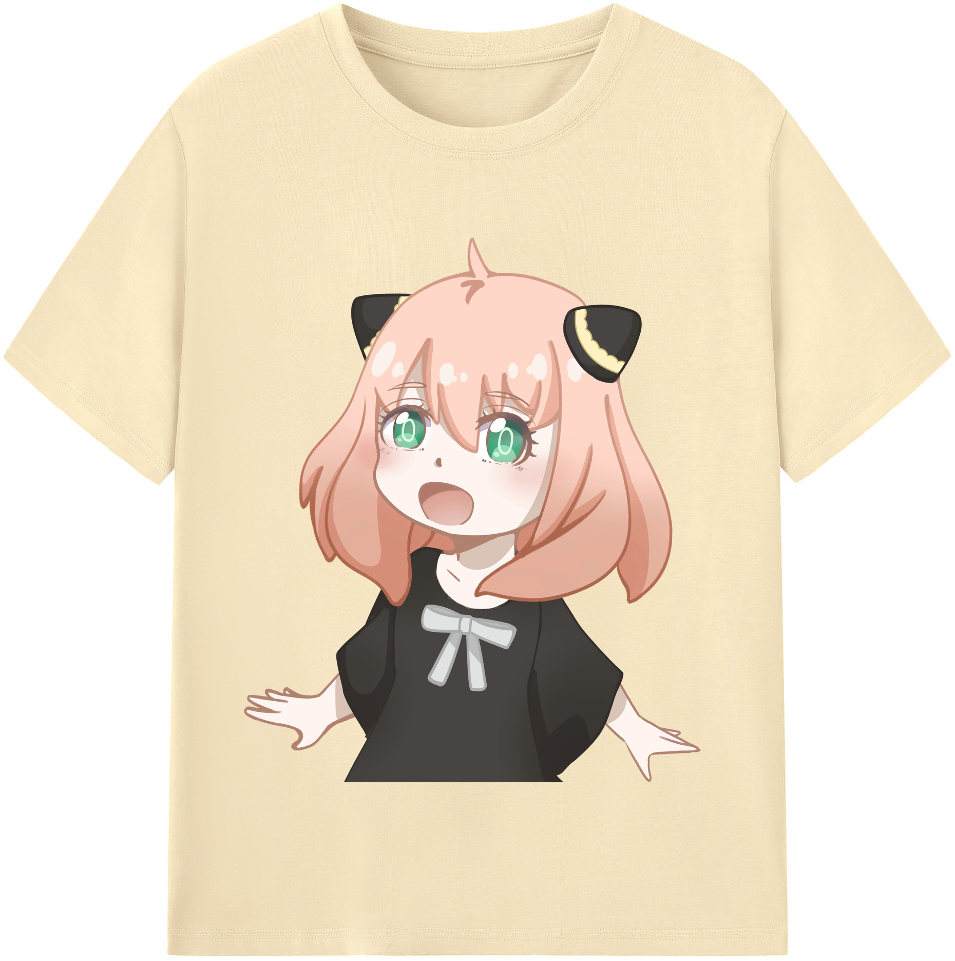 （画像用） SPY×FAMILY间谍家家酒 綿100％半袖Tシャツ（フロントプリント）