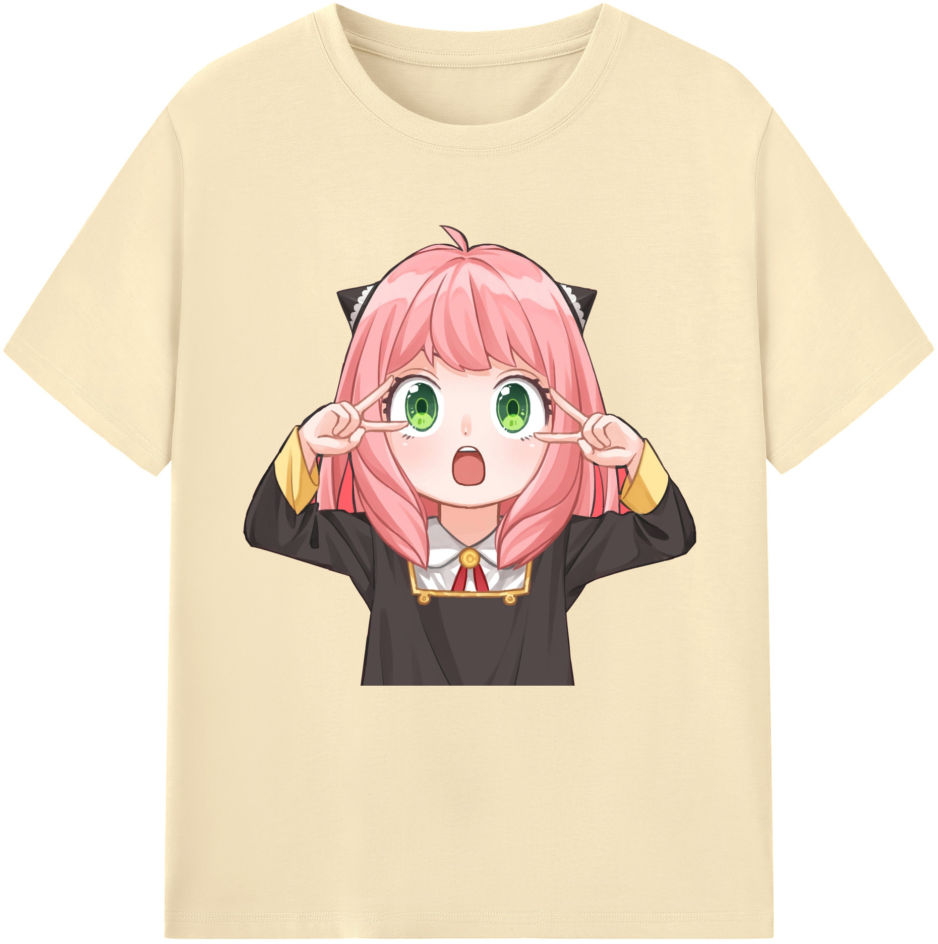 （画像用） SPY×FAMILY间谍家家酒 綿100％半袖Tシャツ（フロントプリント）