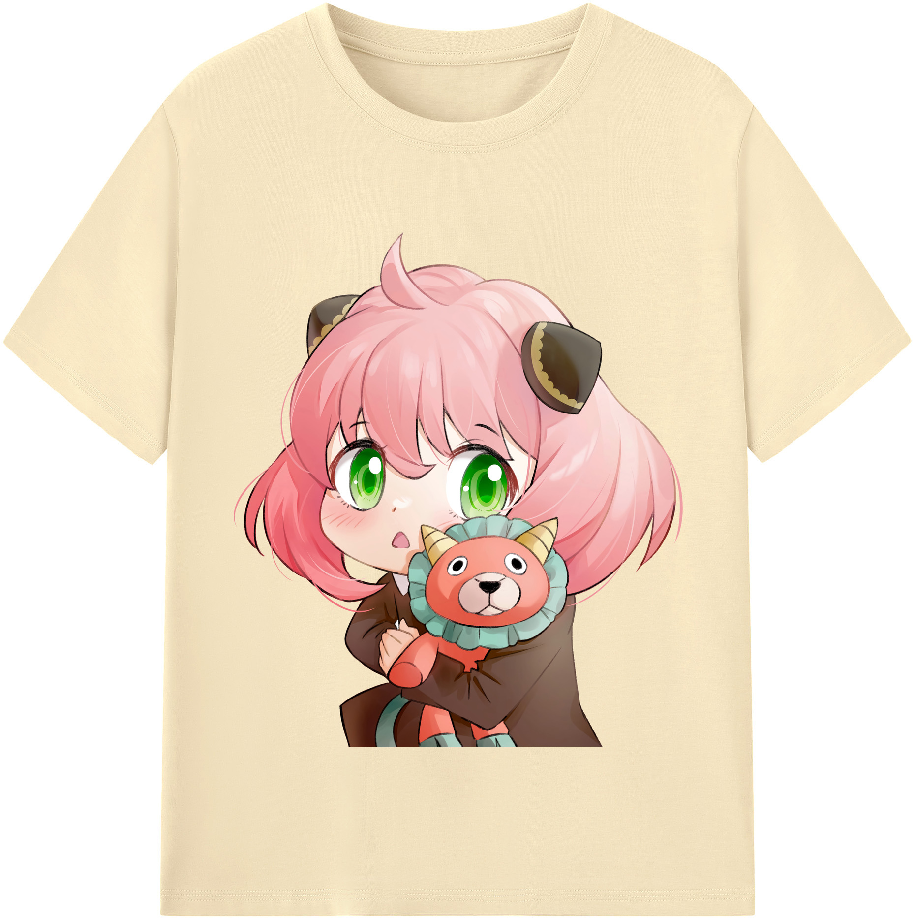 （画像用） SPY×FAMILY间谍家家酒 綿100％半袖Tシャツ（フロントプリント）