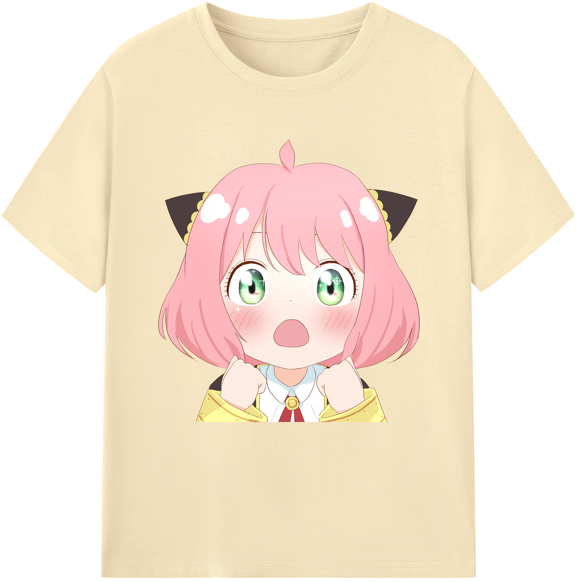 （画像用） SPY×FAMILY间谍家家酒 綿100％半袖Tシャツ（フロントプリント）