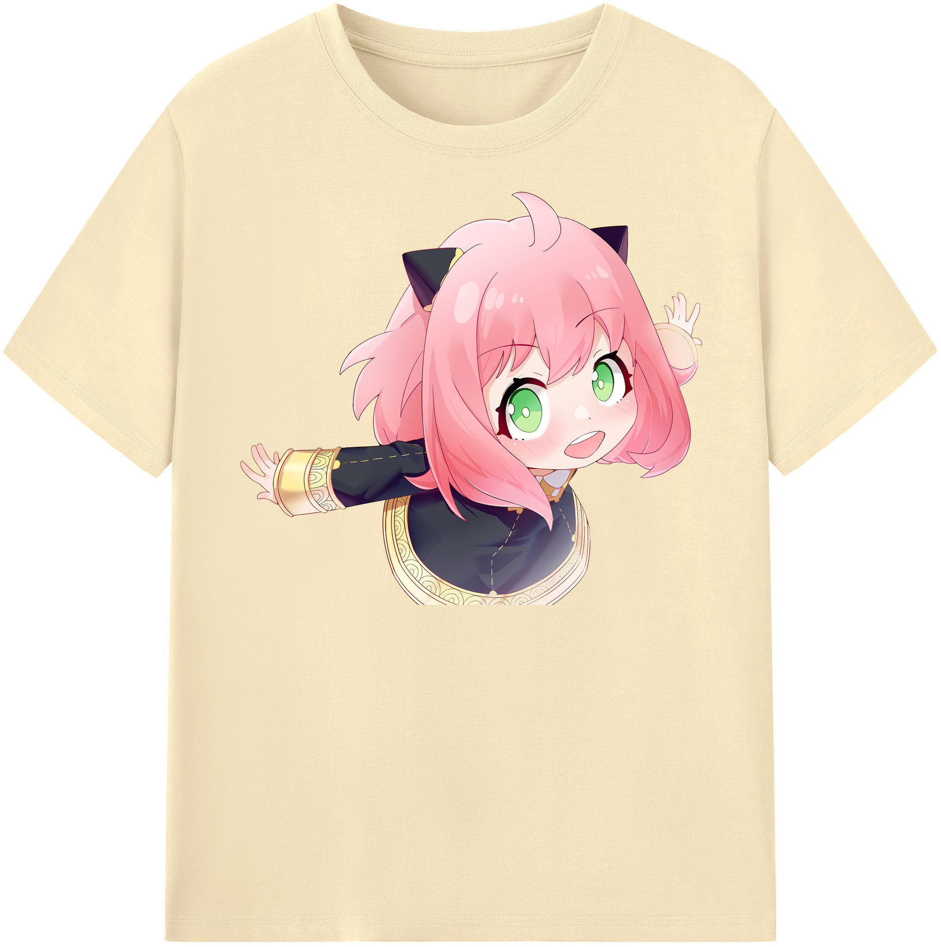 （画像用） SPY×FAMILY间谍家家酒 綿100％半袖Tシャツ（フロントプリント）