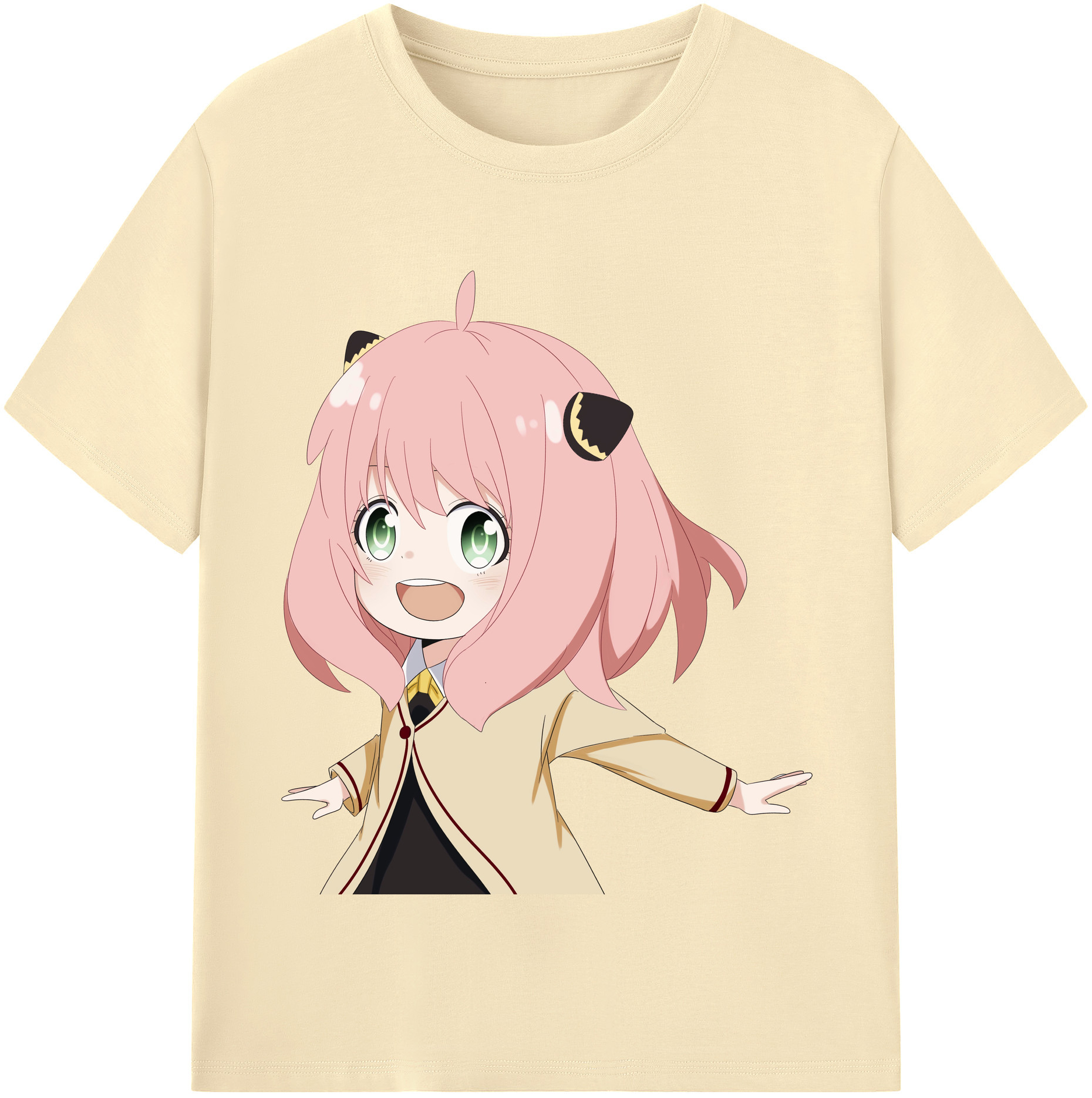 （画像用） SPY×FAMILY间谍家家酒 綿100％半袖Tシャツ（フロントプリント）
