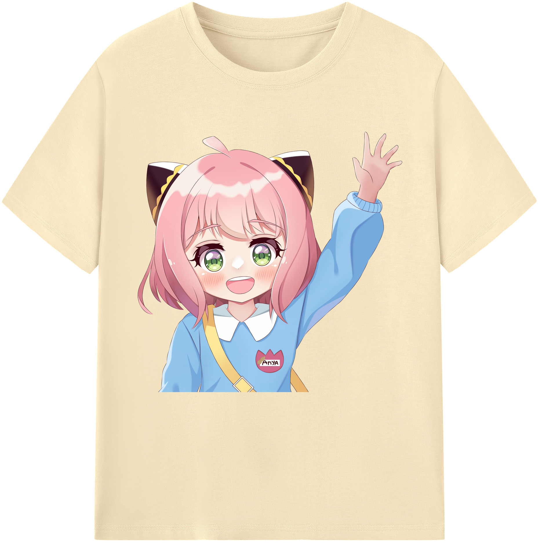 （画像用） SPY×FAMILY间谍家家酒 綿100％半袖Tシャツ（フロントプリント）