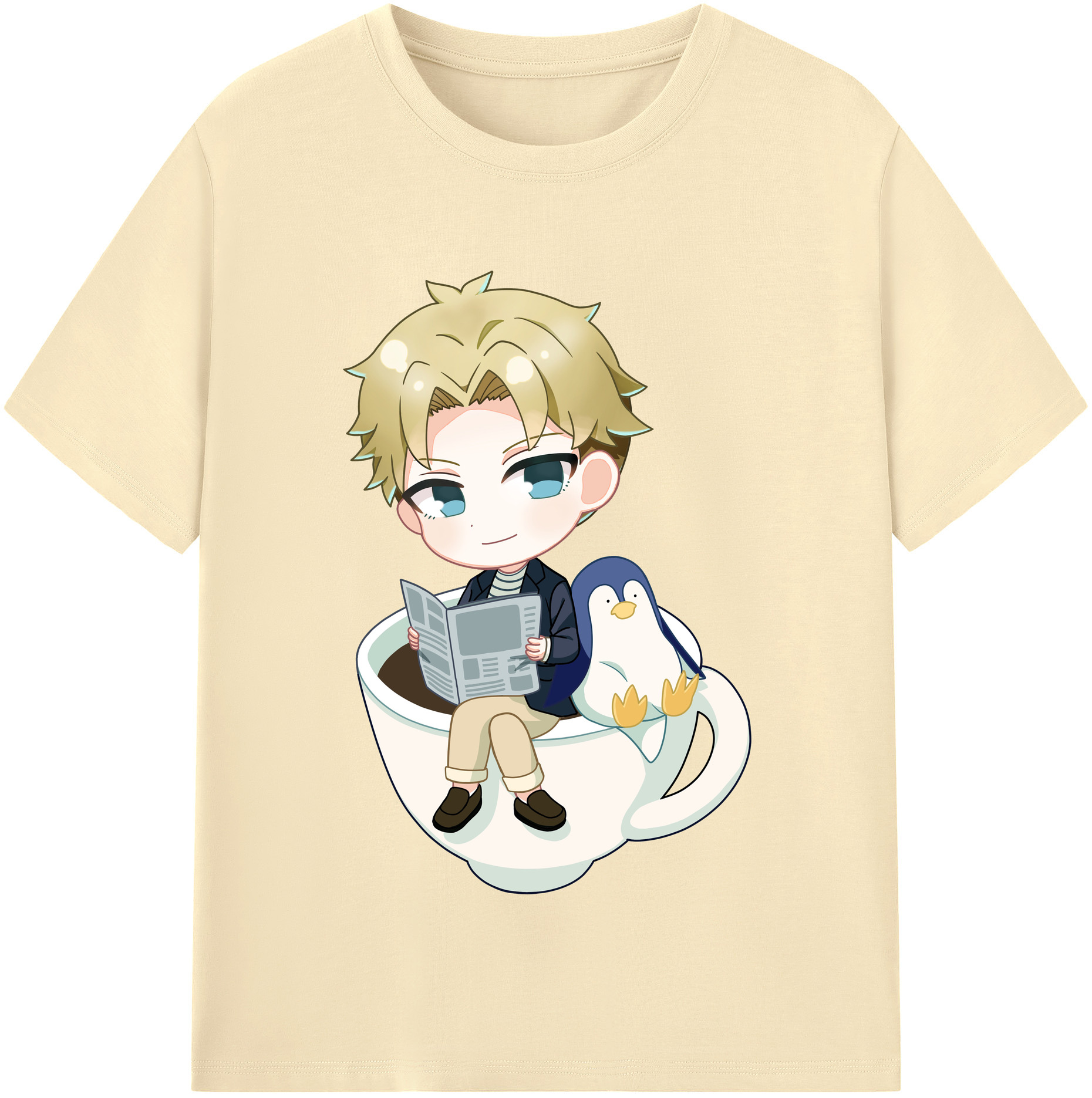 （画像用） SPY×FAMILY间谍家家酒 綿100％半袖Tシャツ（フロントプリント）