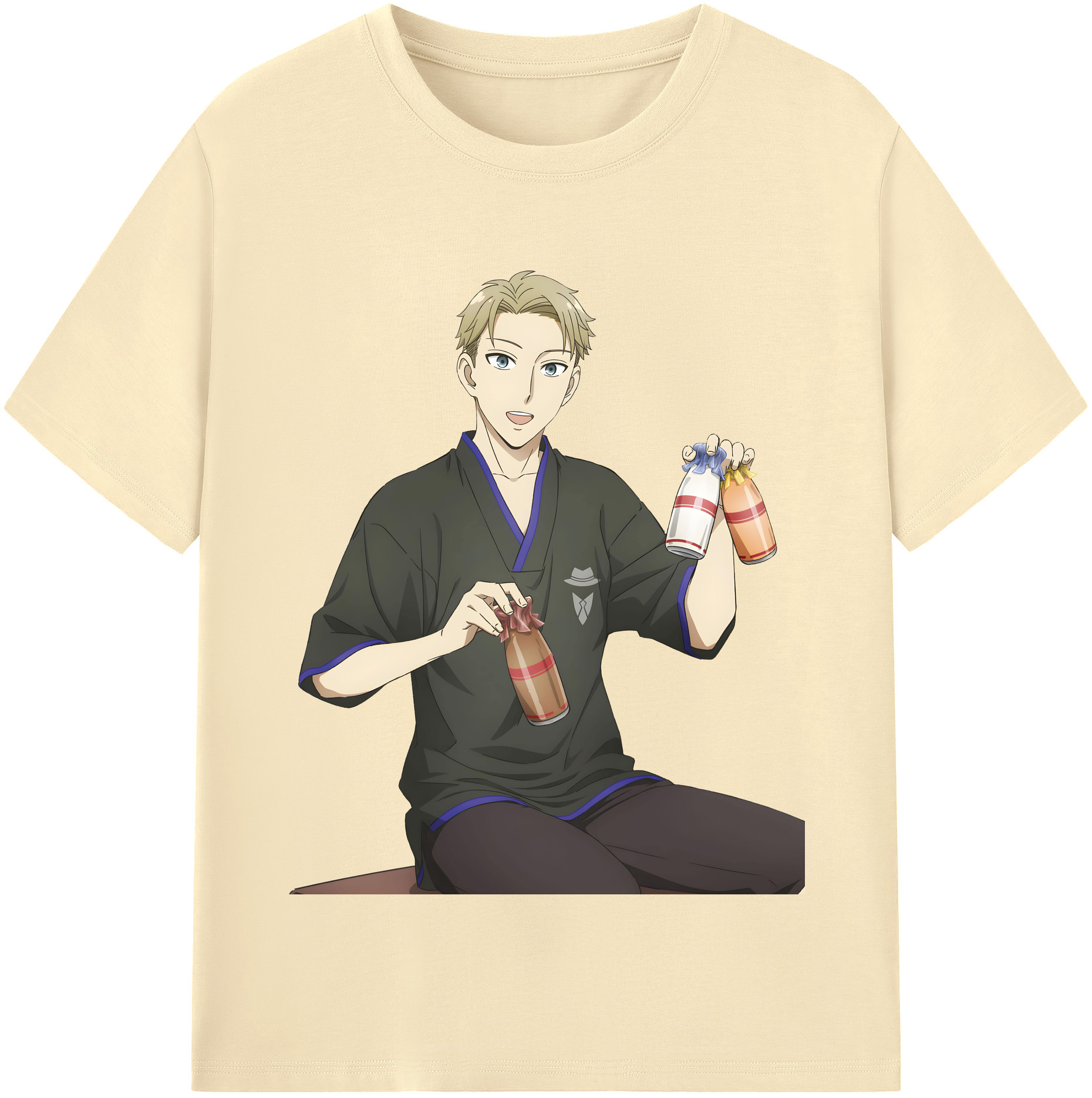 （画像用） SPY×FAMILY间谍家家酒 綿100％半袖Tシャツ（フロントプリント）