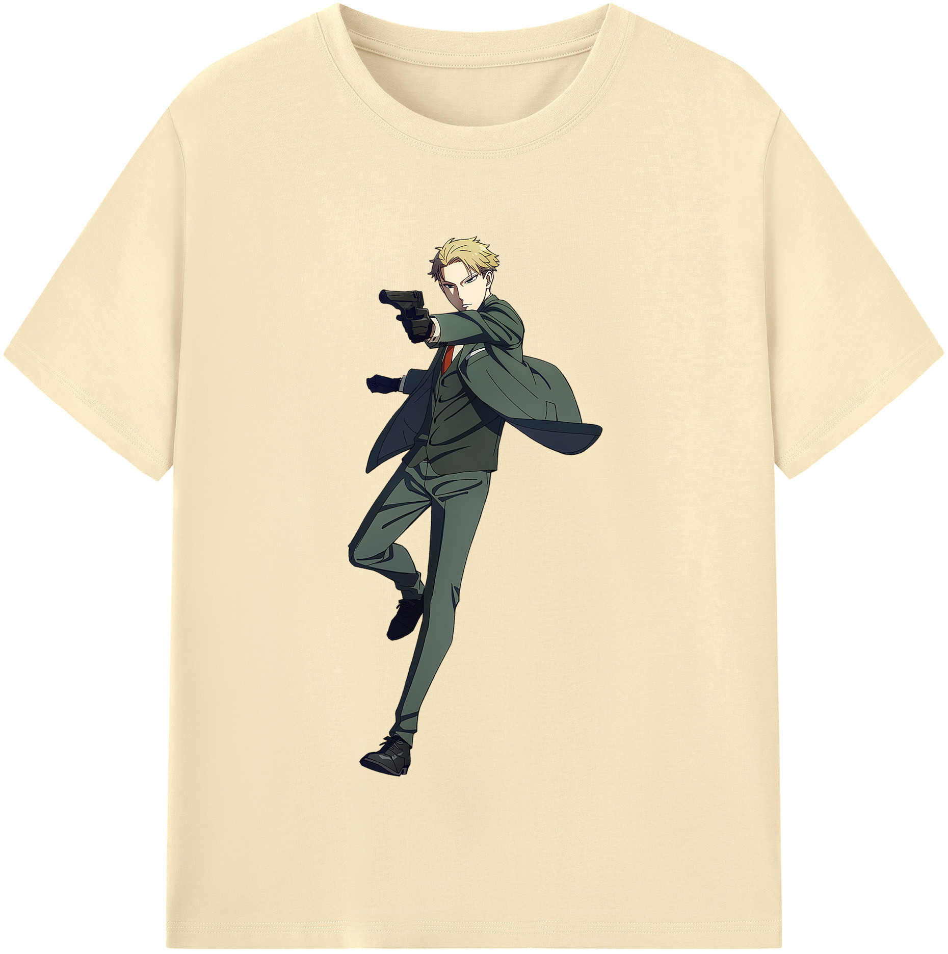 （画像用） SPY×FAMILY间谍家家酒 綿100％半袖Tシャツ（フロントプリント）