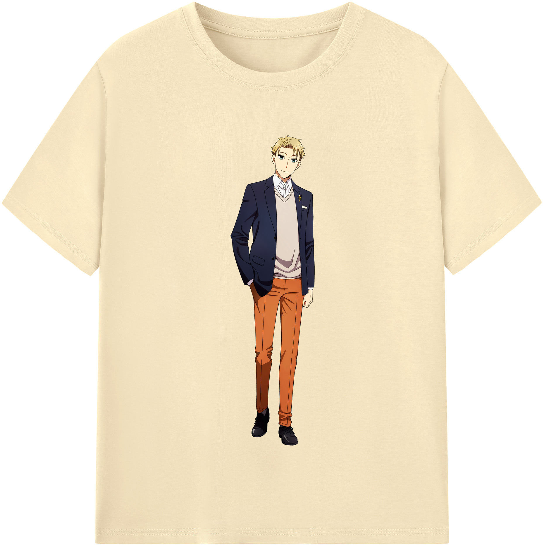 （画像用） SPY×FAMILY间谍家家酒 綿100％半袖Tシャツ（フロントプリント）