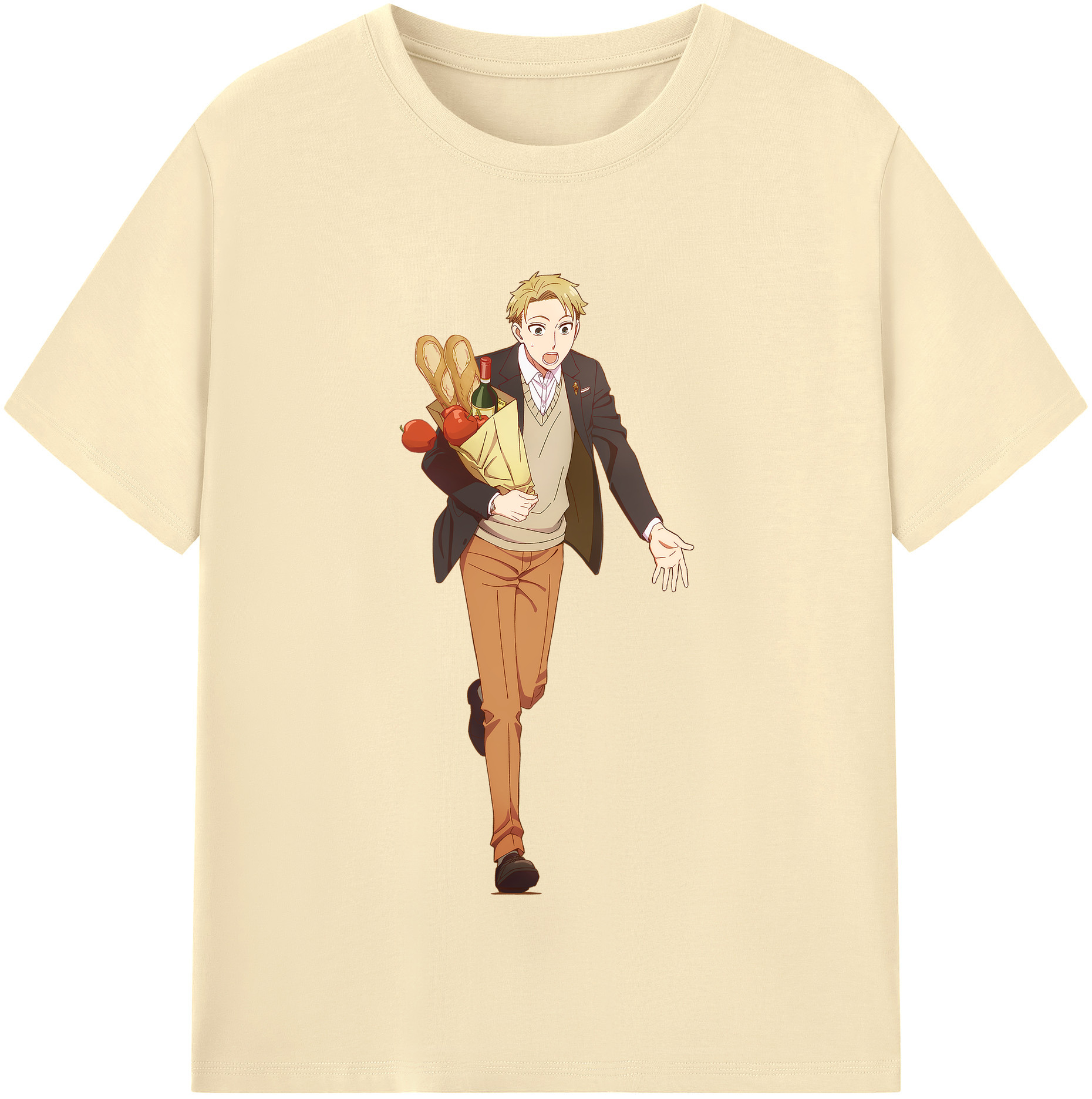 （画像用） SPY×FAMILY间谍家家酒 綿100％半袖Tシャツ（フロントプリント）