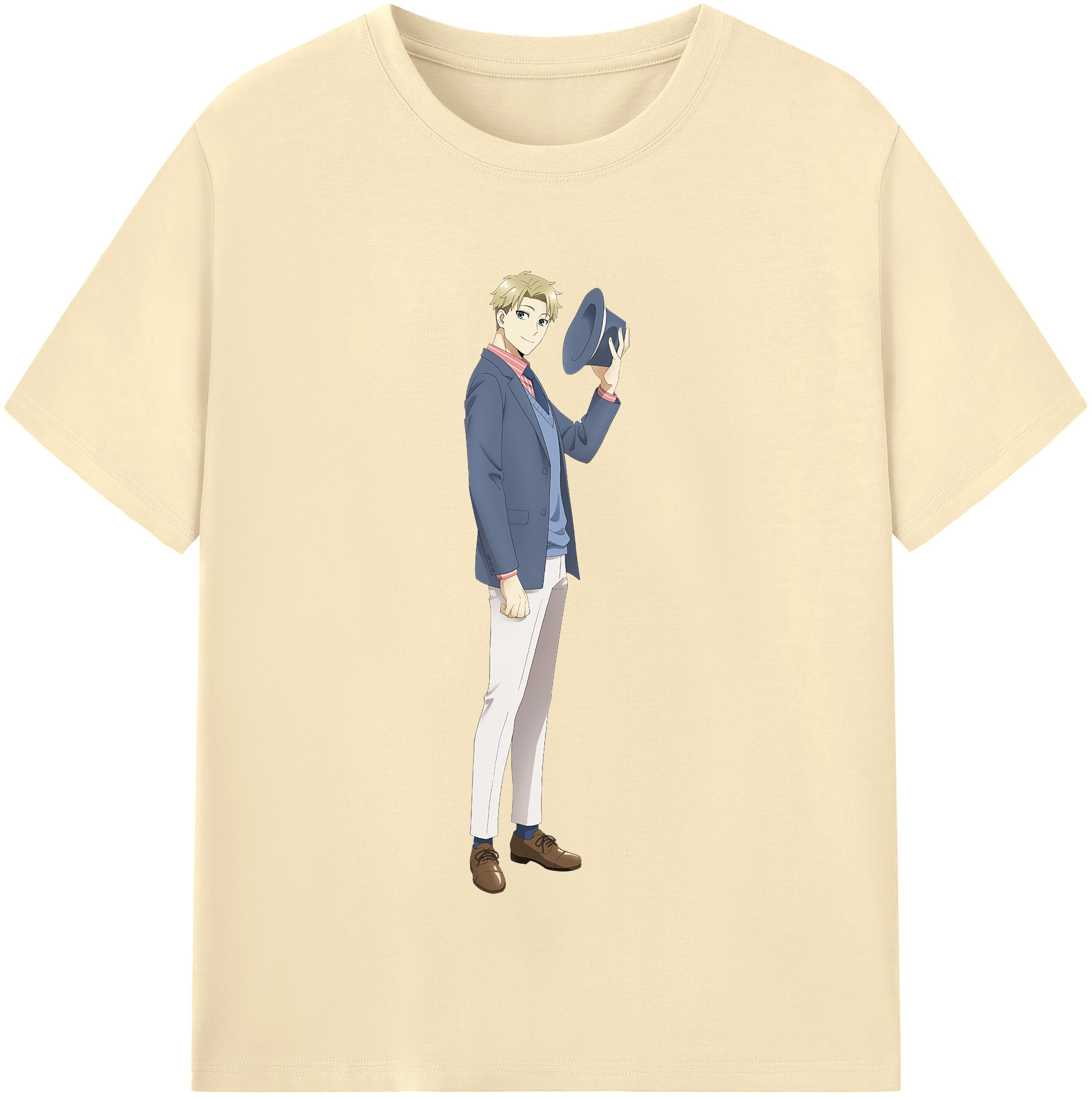 （画像用） SPY×FAMILY间谍家家酒 綿100％半袖Tシャツ（フロントプリント）
