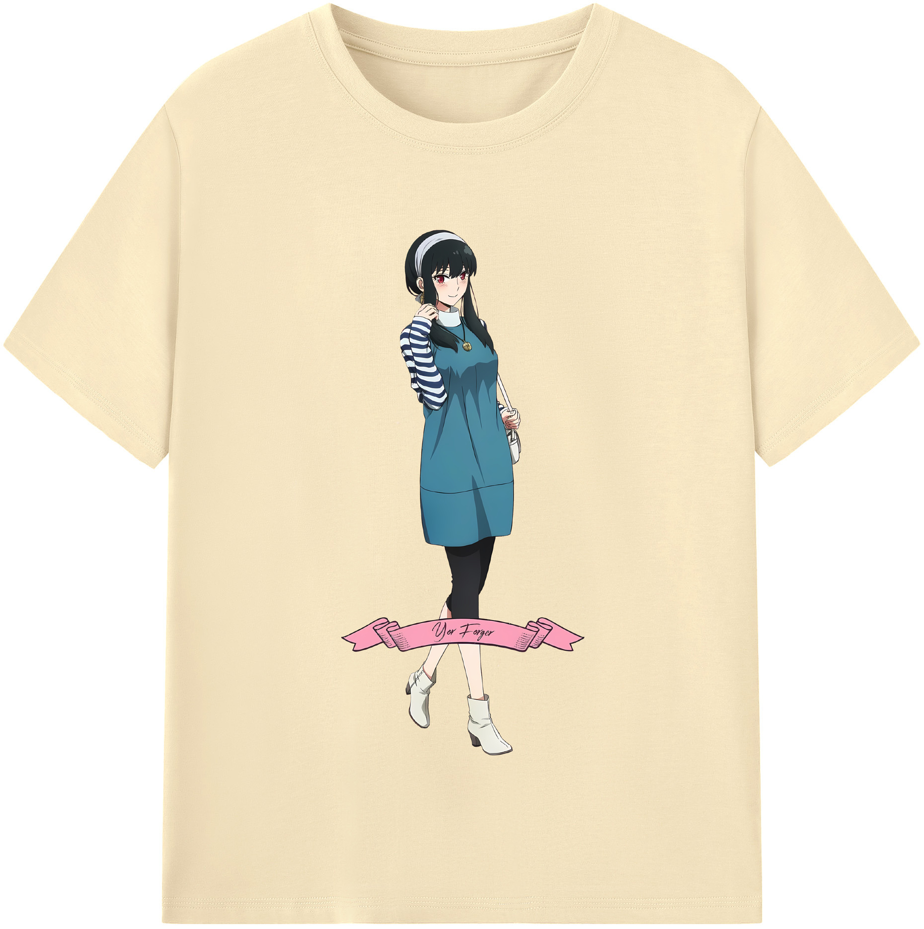 （画像用） SPY×FAMILY间谍家家酒 綿100％半袖Tシャツ（フロントプリント）