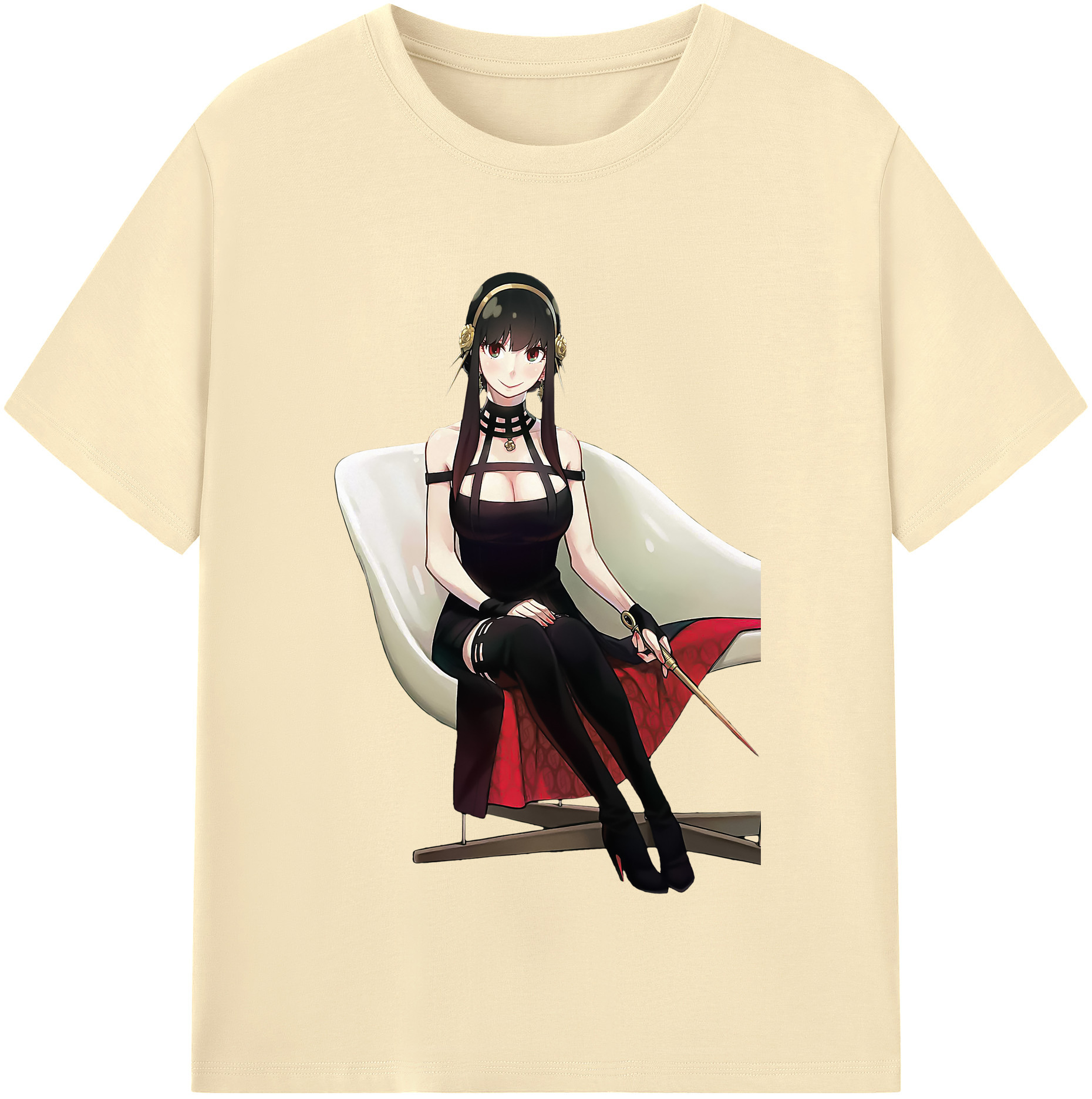 （画像用） SPY×FAMILY间谍家家酒 綿100％半袖Tシャツ（フロントプリント）