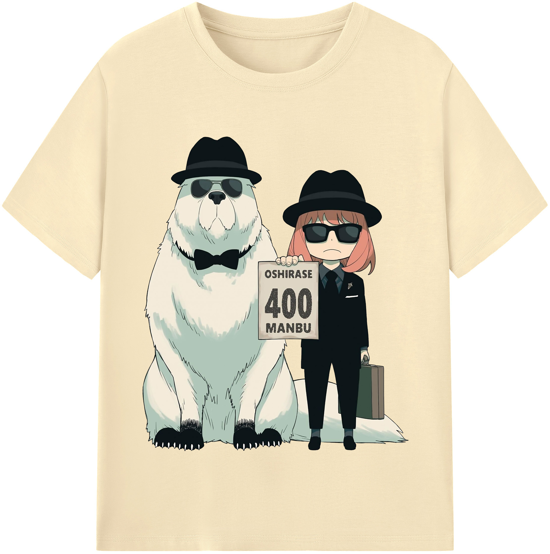 （画像用） SPY×FAMILY间谍家家酒 綿100％半袖Tシャツ（フロントプリント）