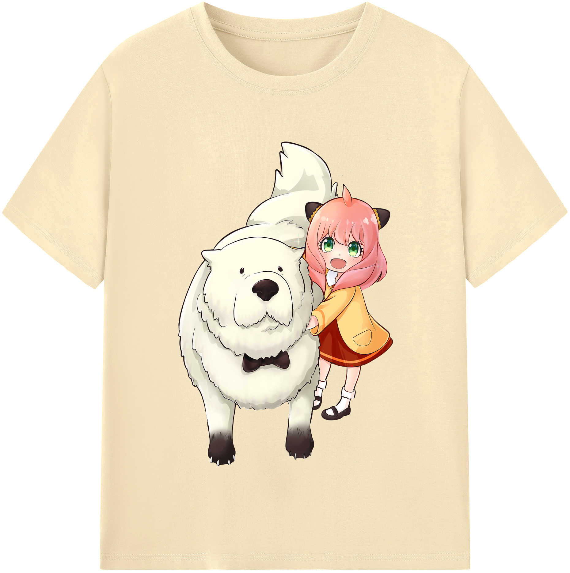 （画像用） SPY×FAMILY间谍家家酒 綿100％半袖Tシャツ（フロントプリント）