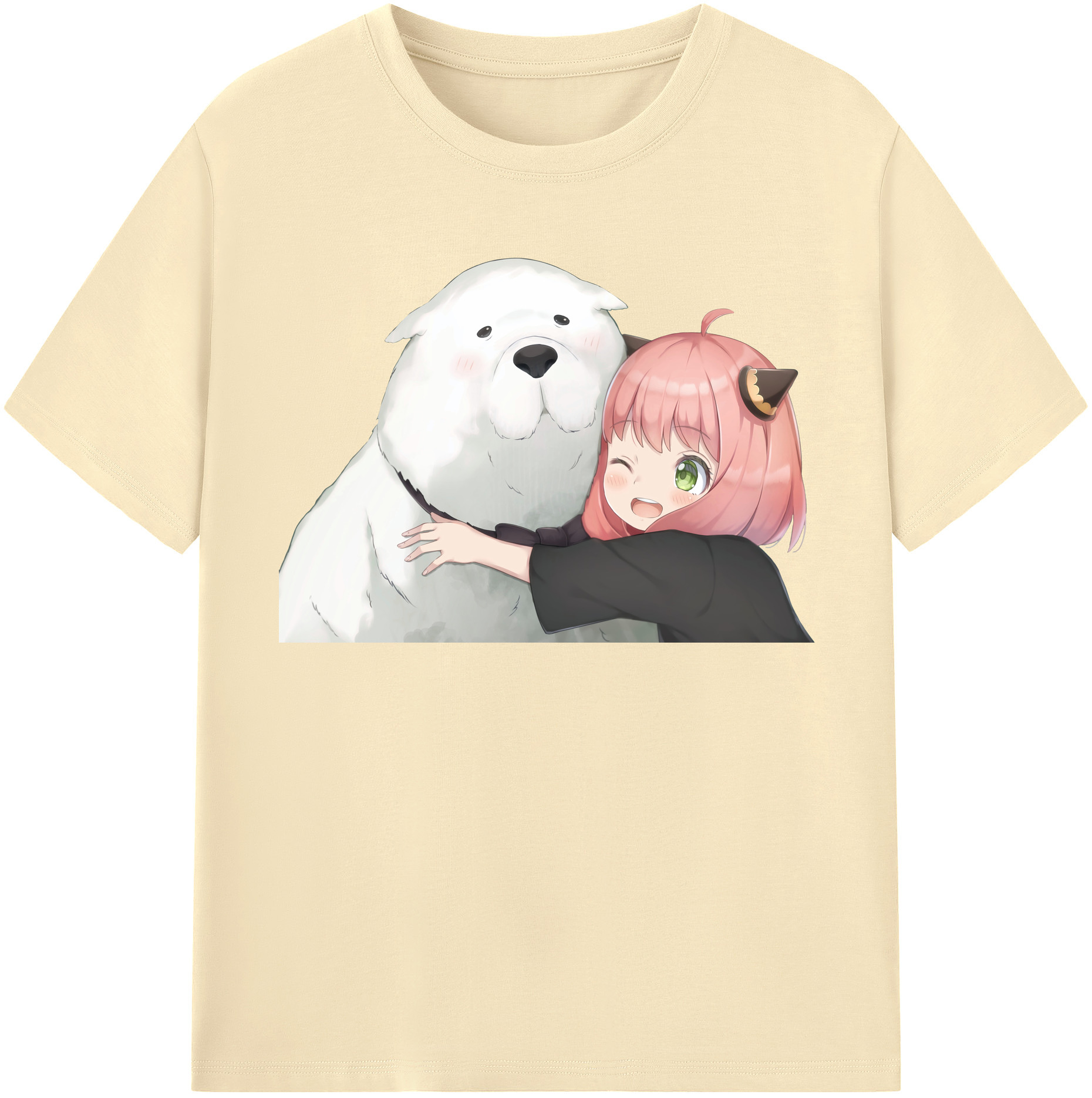 （画像用） SPY×FAMILY间谍家家酒 綿100％半袖Tシャツ（フロントプリント）