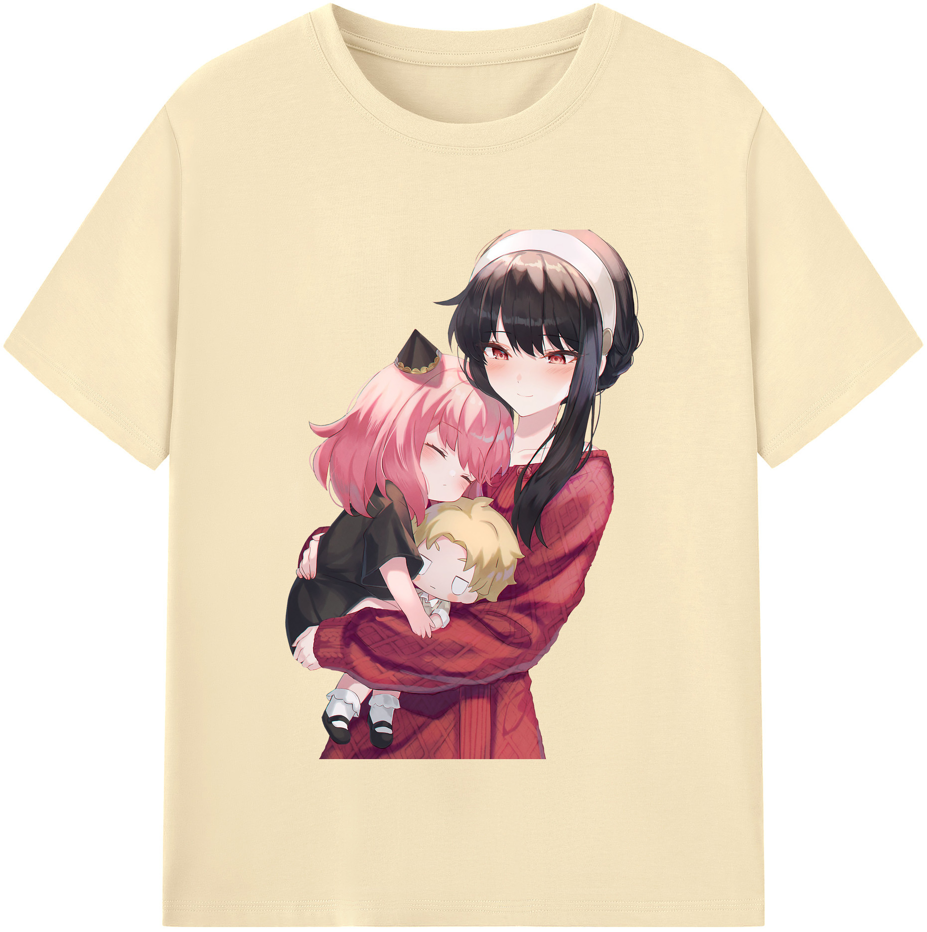 （画像用） SPY×FAMILY间谍家家酒 綿100％半袖Tシャツ（フロントプリント）